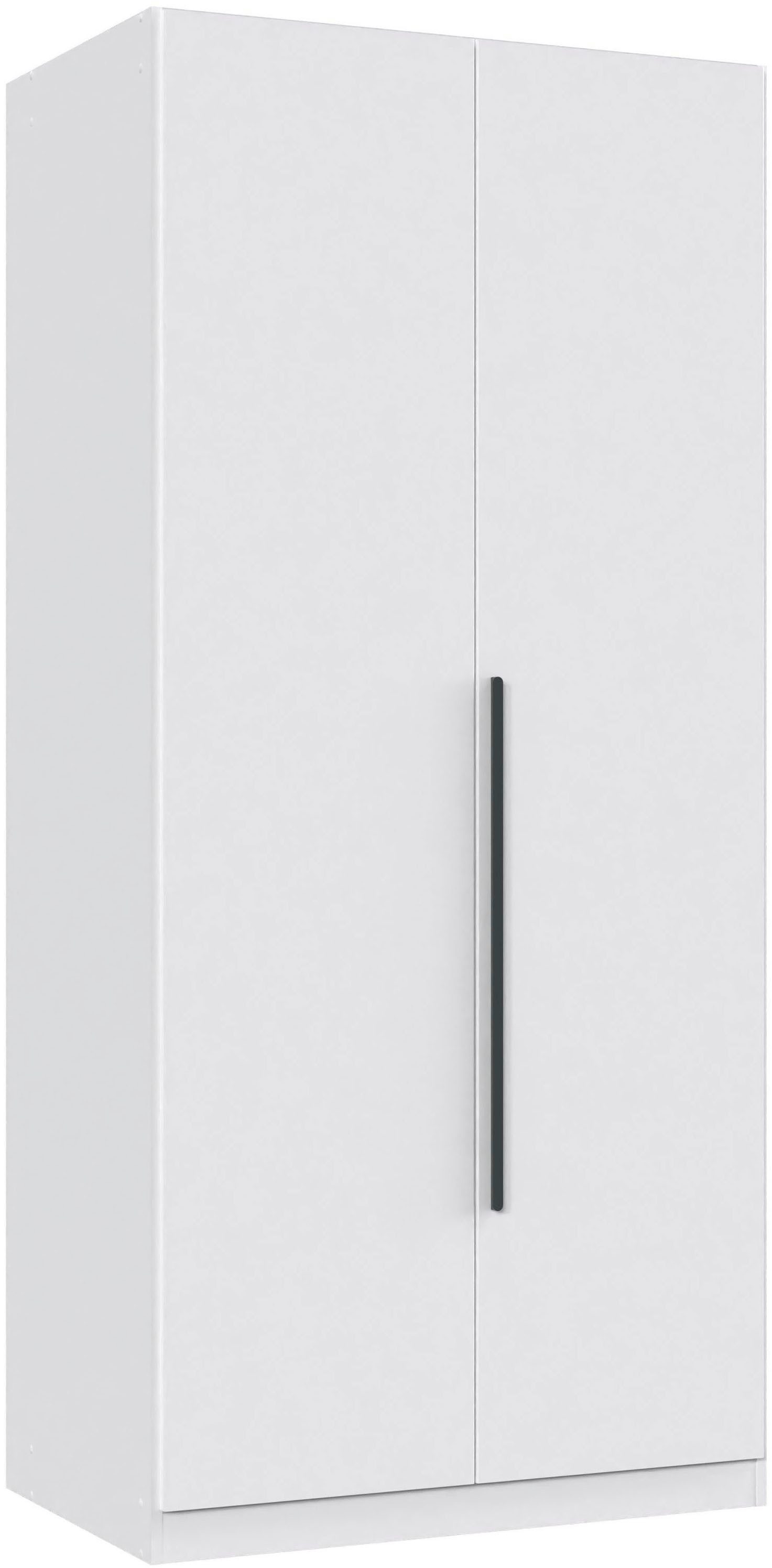 Wimex Drehtürenschrank Marburg in der Breite 90cm, inkl. Kleiderstange und Einlegeboden in verschiedenen Farbvarianten erhältlich