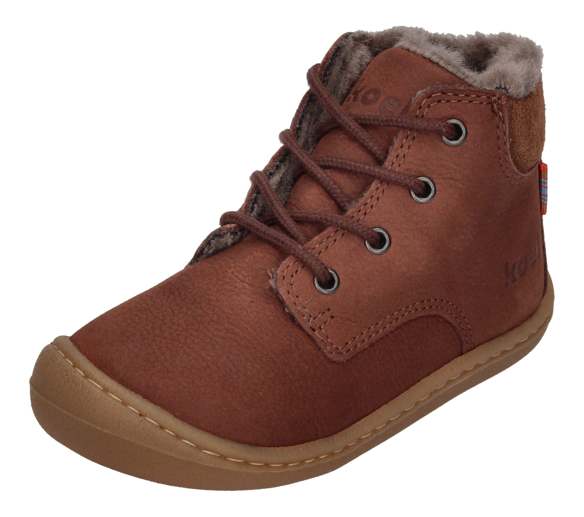 KOEL BILL 2.0 LAMBSWOOL 06W004.129-510 Barfußschuh Chocolate