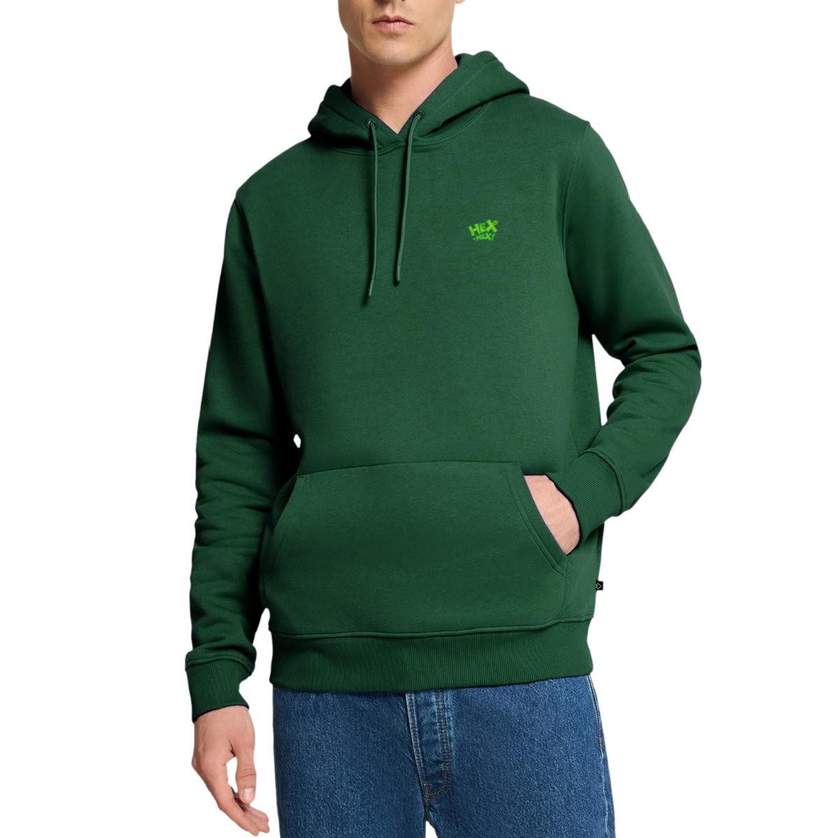 Spreadshirt Hoodie Bibi Blocksberg Hex Hex Grün Stick Herren Premium Hoodie (1-tlg)