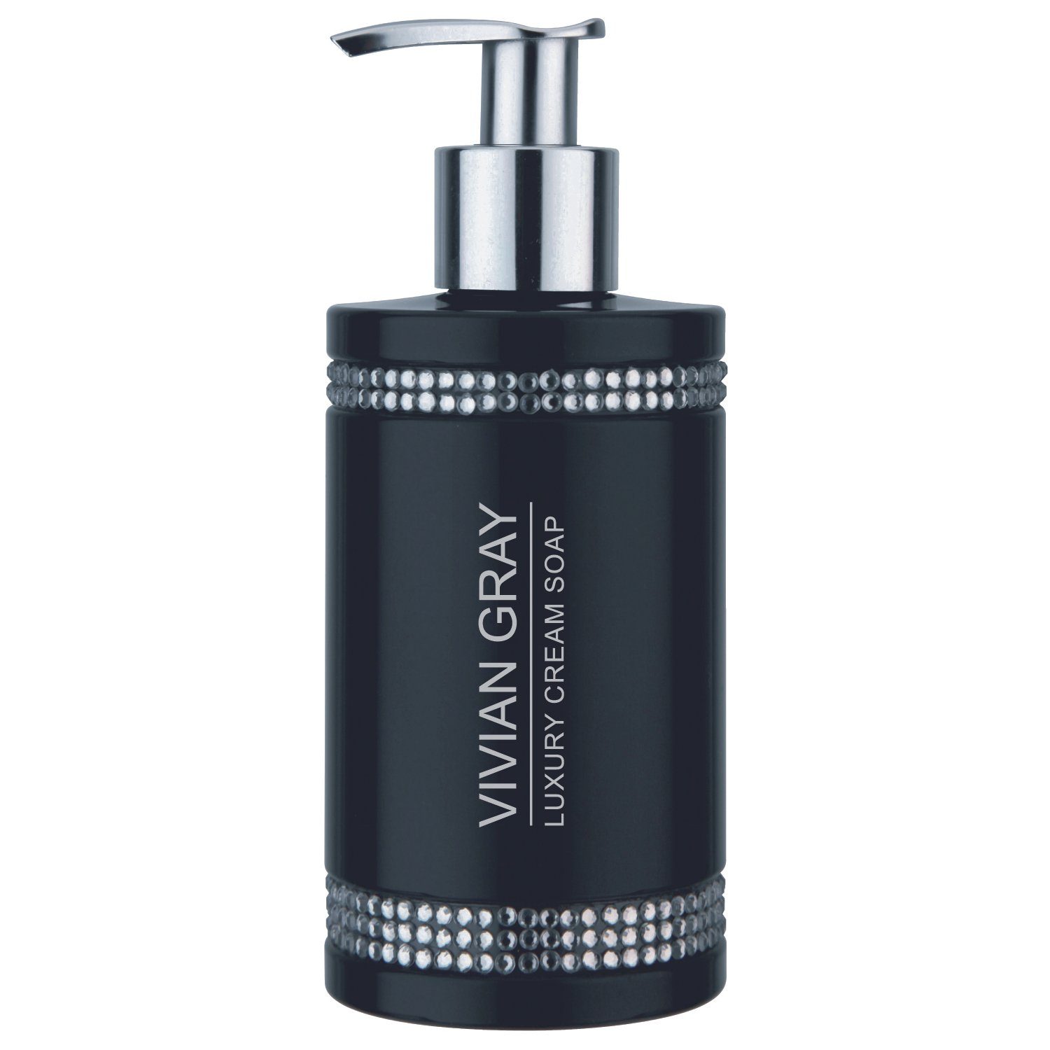 VIVIAN GRAY Flüssigseife Мылоspender mit Creme-Seife Crystals, grüner Tee Zitrusnoten 250 ml