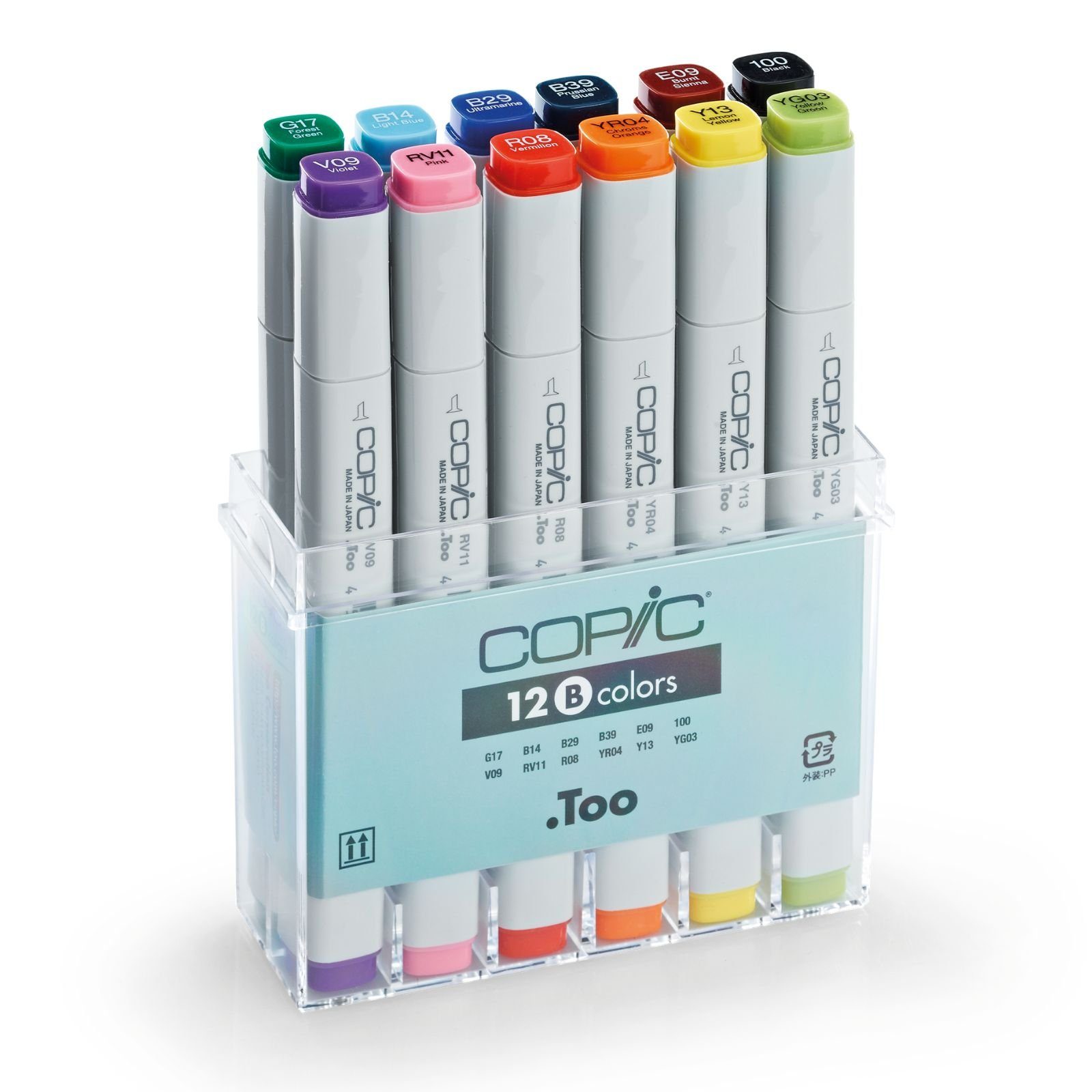 COPIC Copic Marker COPIC Classic 12er Set - Basis