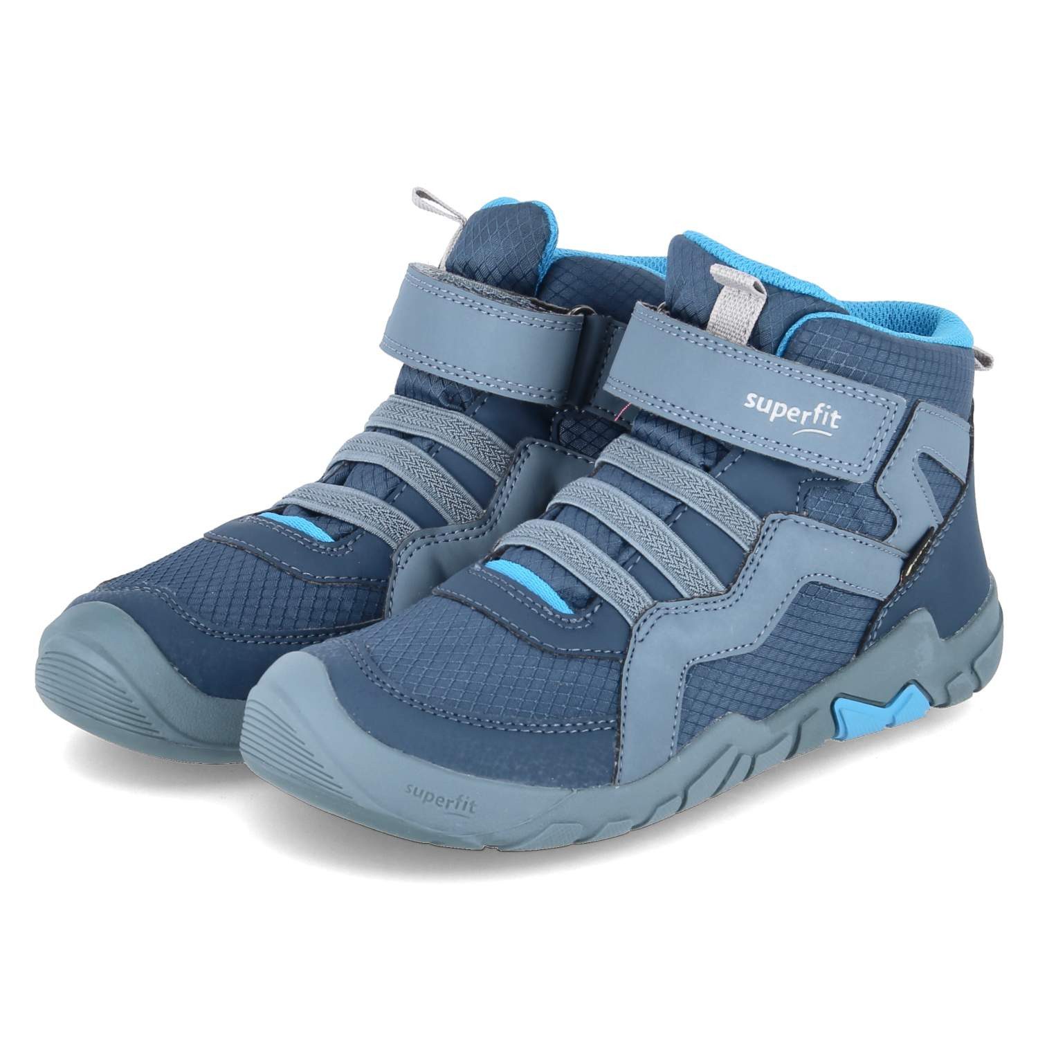 Superfit Superfit 1-006034-8020 Unisex Textil & Synthetik blau Schlupfstiefel