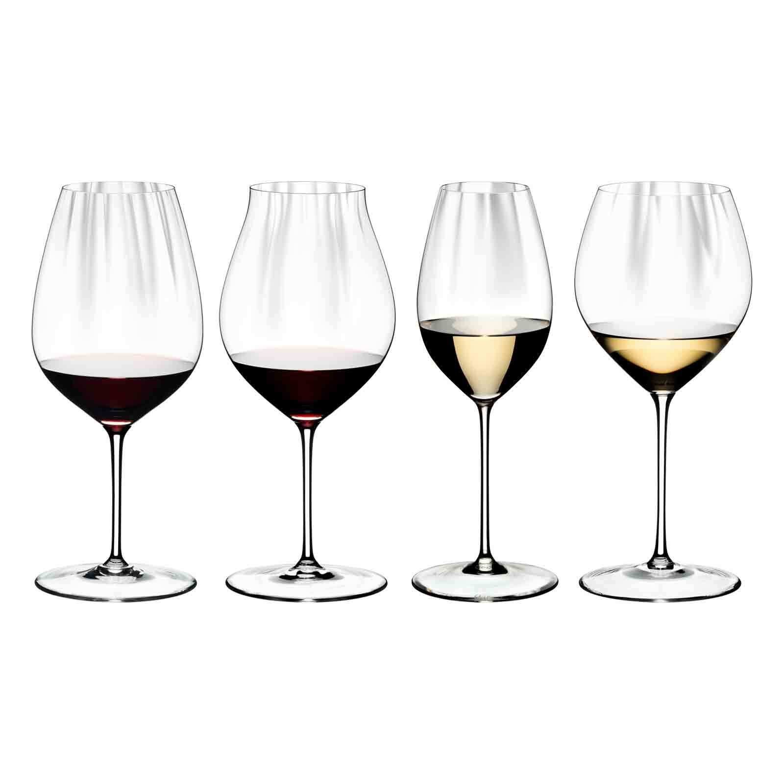 RIEDEL Glas Glas Performance Glas Verkostungsgläser Set, 4er