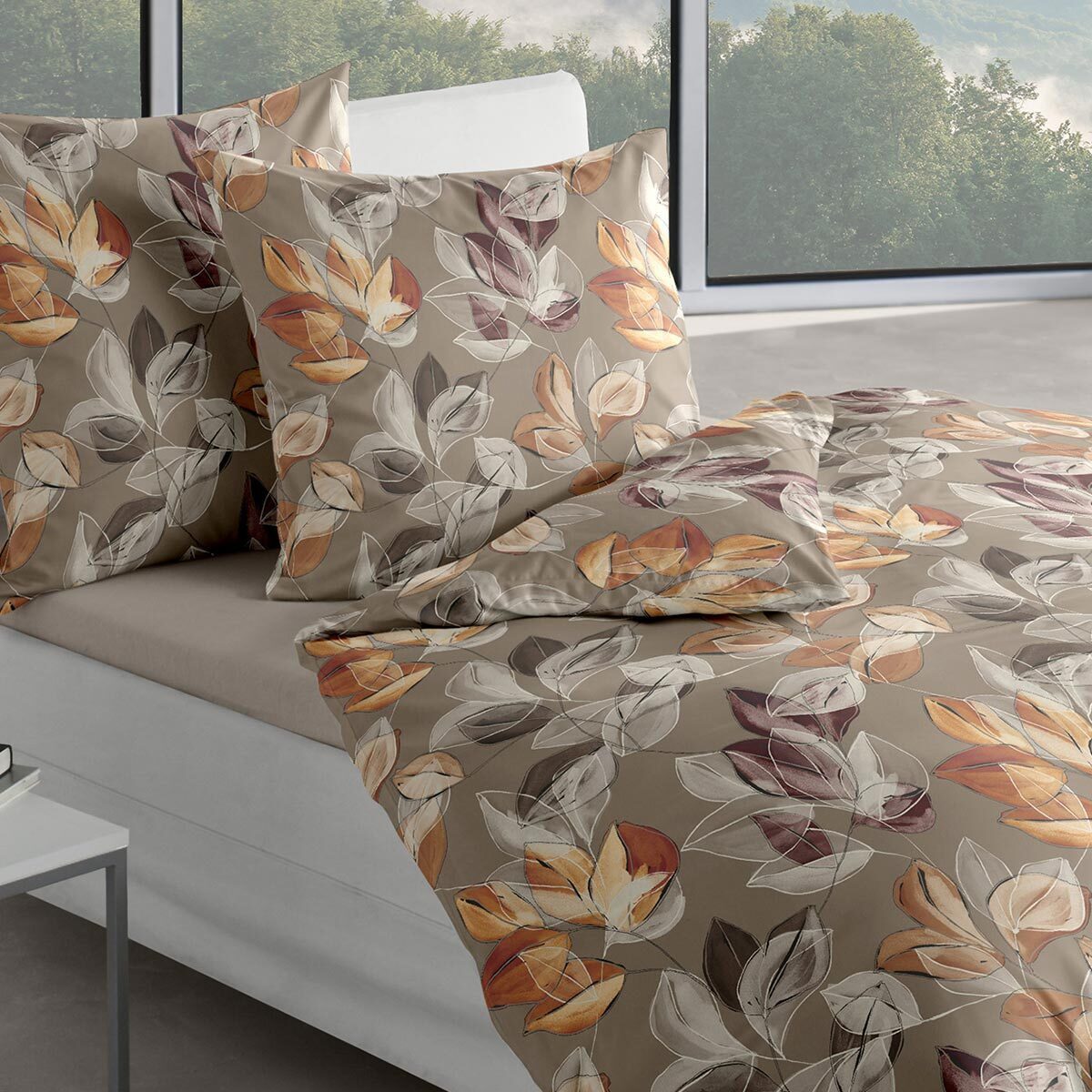 TRAUMSCHLAF Bettwäsche Westland, Biber, 2 teilig, Winterbettwäsche in warme günstig online kaufen