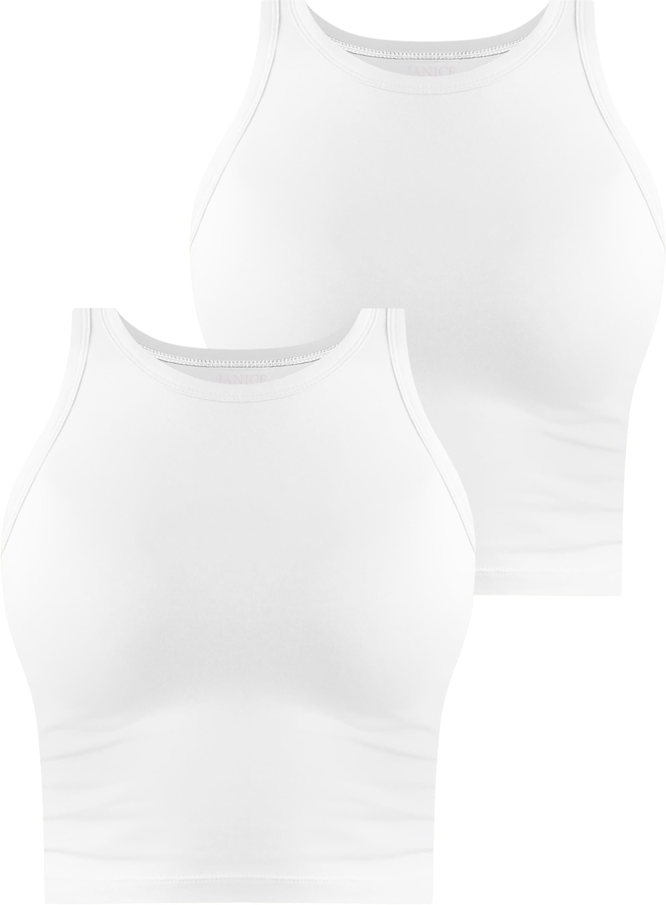 Janice Tanktop 2 x Damen crop günstig online kaufen