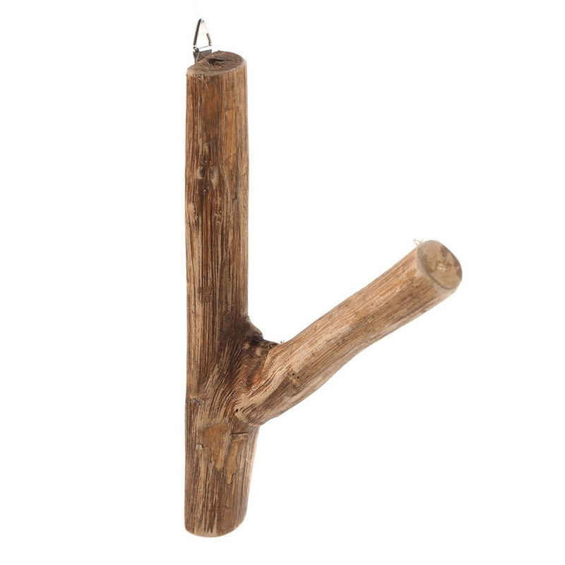 DESIGN DELIGHTS Wandgarderobe GARDEROBENHAKEN LIMB, Teakholz ca. 15cm(H) Garderobenhaken aus Ästen