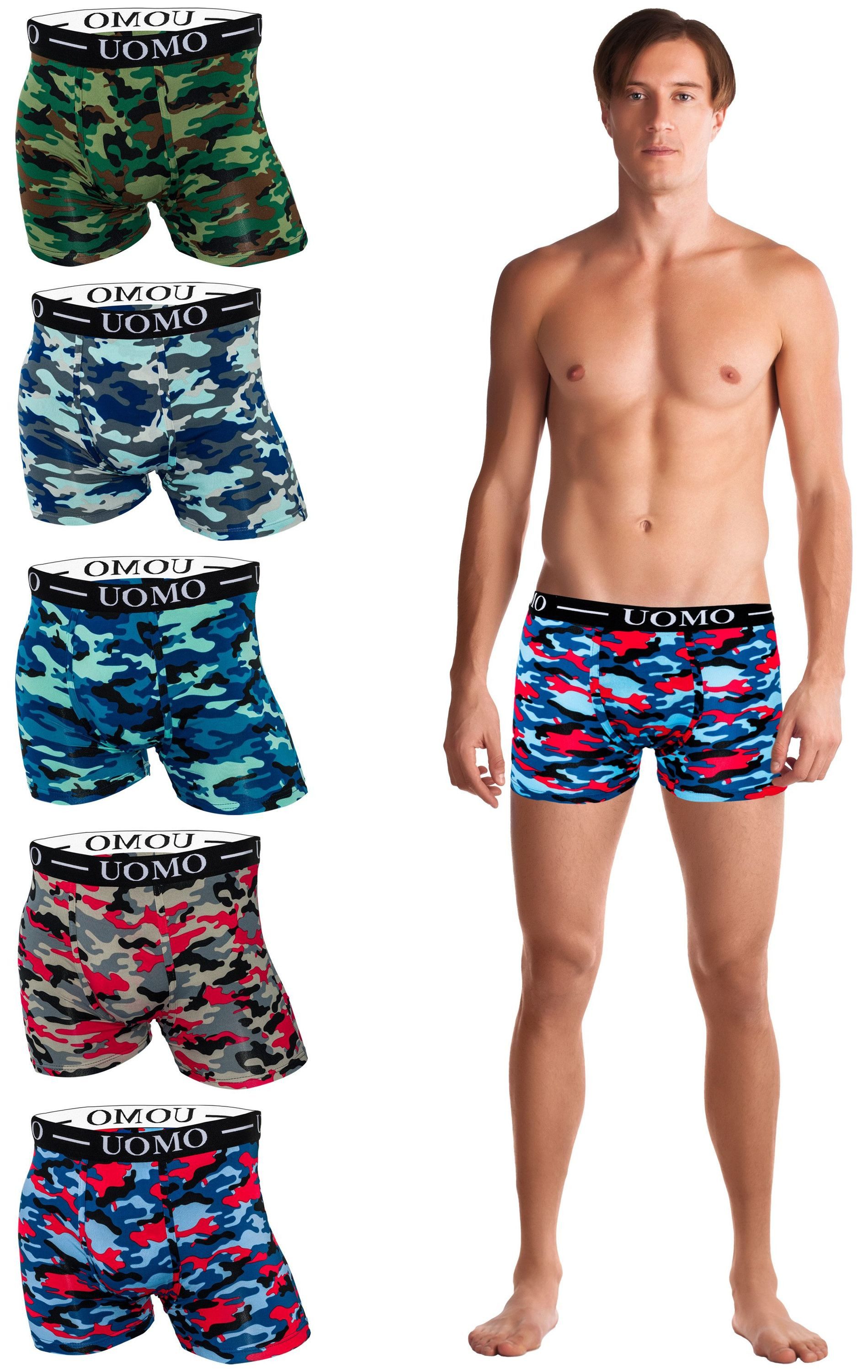TEXEMP Boxershorts 5er-10er Pack Herren Boxershorts günstig online kaufen