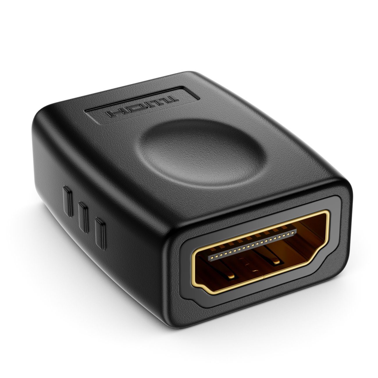 deleyCON deleyCON HDMI Adapter Kupplung Verbinder Typ A 4K UHD 3D Full HD HDMI-Kabel