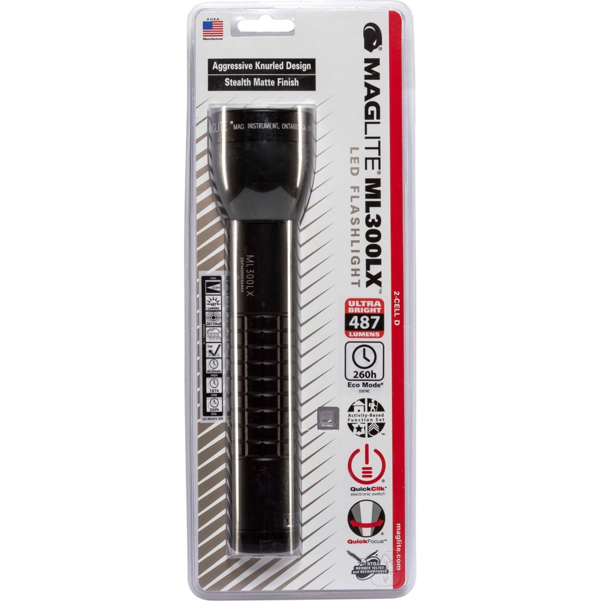 MAGLITE Taschenlampe ML300LX 2D Taschenlampe