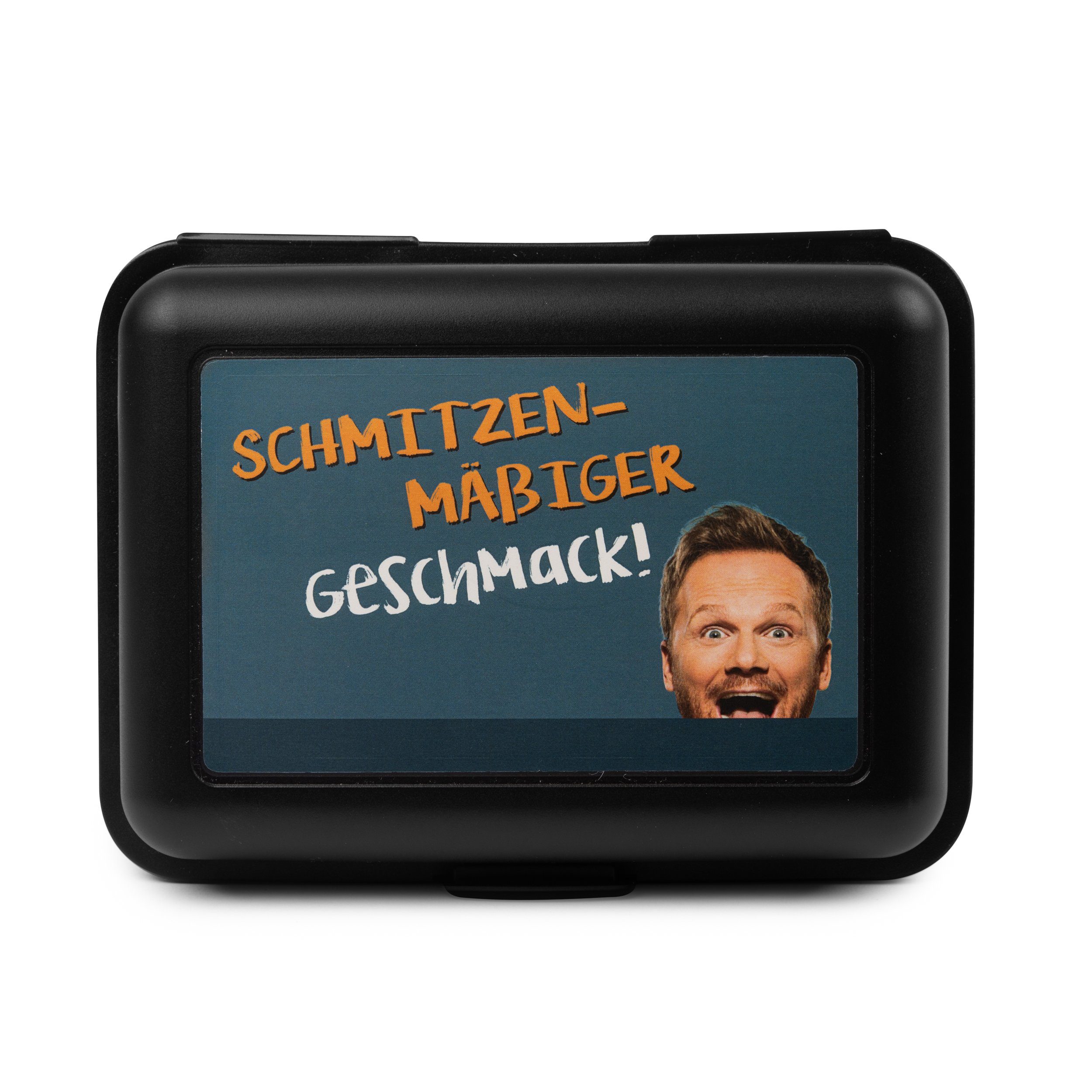 Geschmack! Schwarz, Schmitzenmäßiger Schmitz - United Labels® Brotdose Lunchbox Ralf (PP) Kunststoff