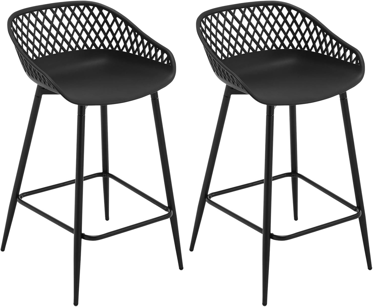 Woltu Barhocker (2 St), mit Metallbeinen, günstig online kaufen