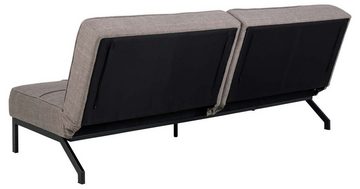 ebuy24 Schlafsofa Perugia Schlafsofa graubraun.