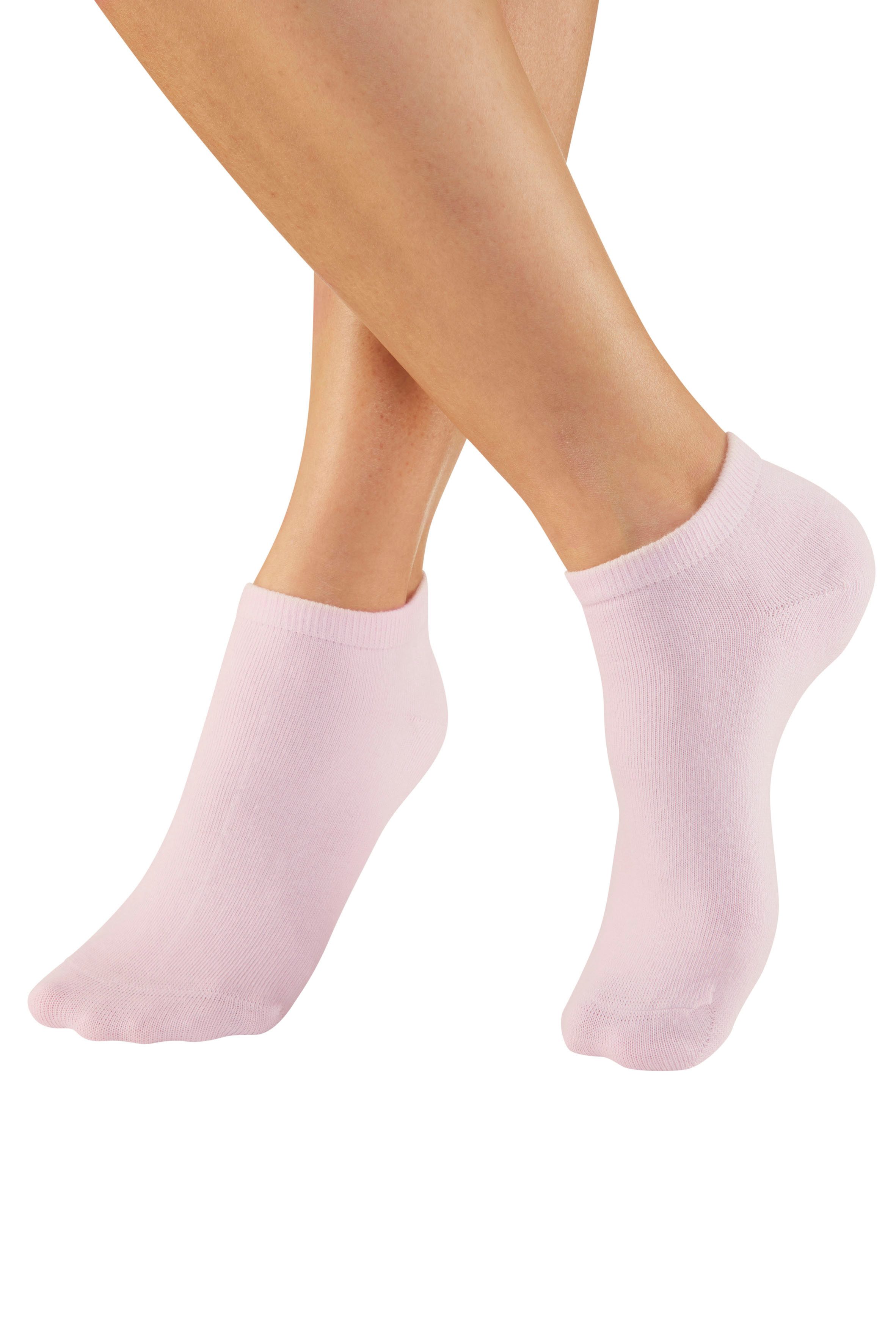 Bench. Sneakersocken Damensocken Logosocken klassisch mit Baumwolle (Packung, 8-Paar, Gr. 35-38 und 39-42) mit weicher Baumwolle – Bild 3 von 5