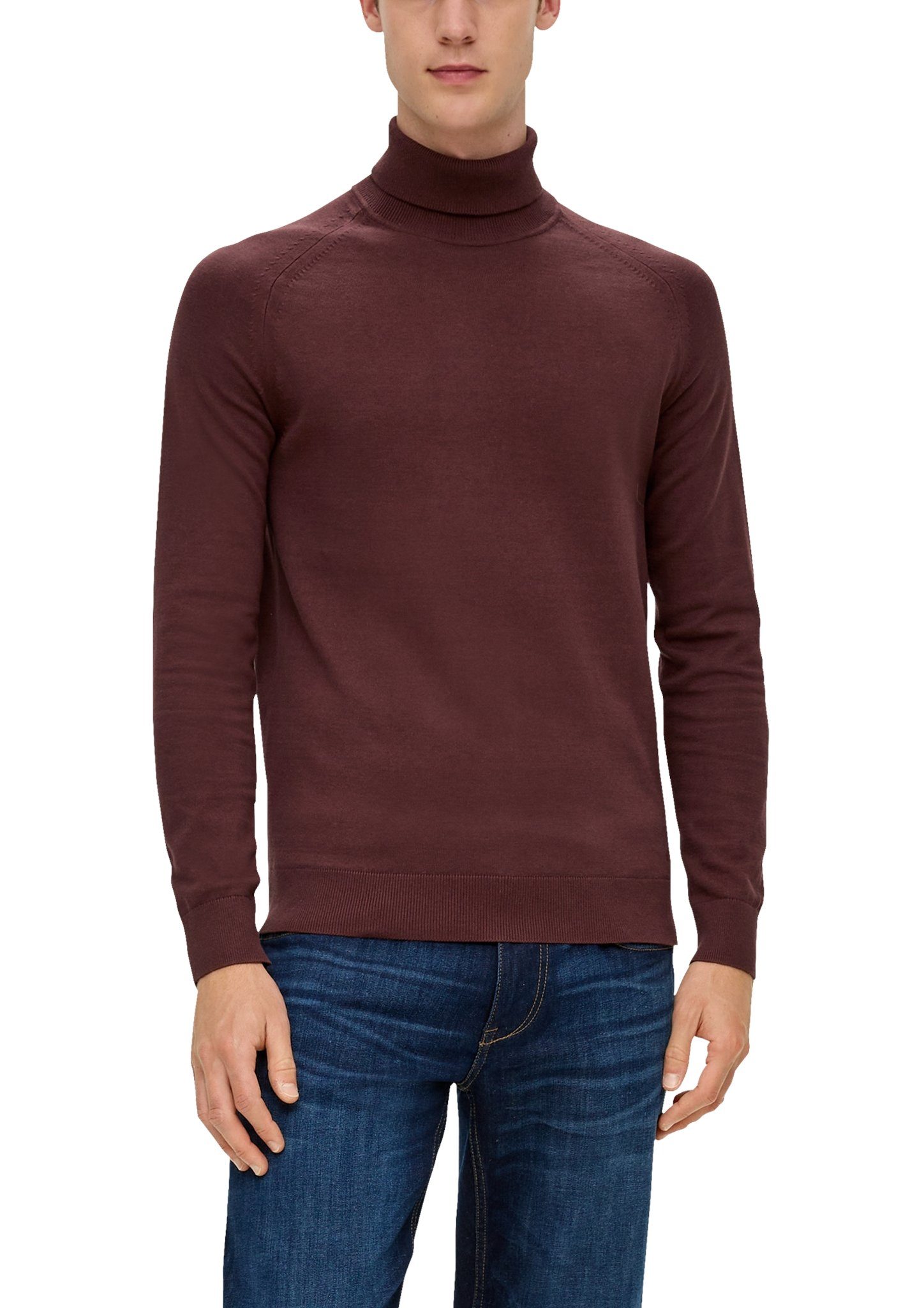 s.Oliver Rollkragenpullover mit Rollkragen