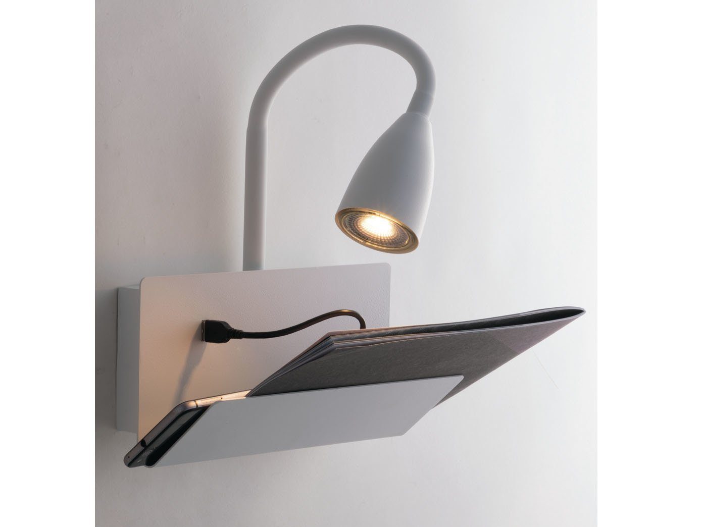 LUCE Design LED Wandleuchte, USB-Ladefunktion, LED günstig online kaufen