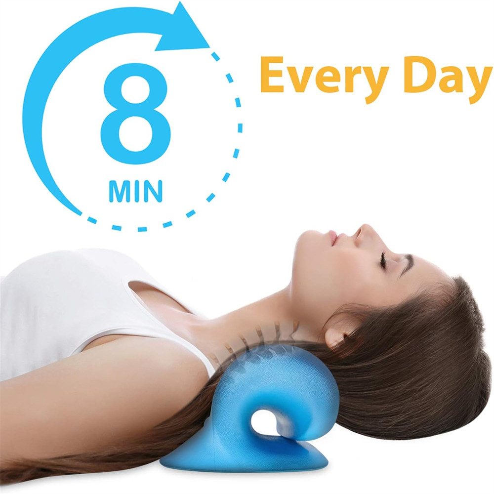 Nacken-Massagegerät Nacken Schulter Relaxer Cervical Tragbares Traktionsgerät