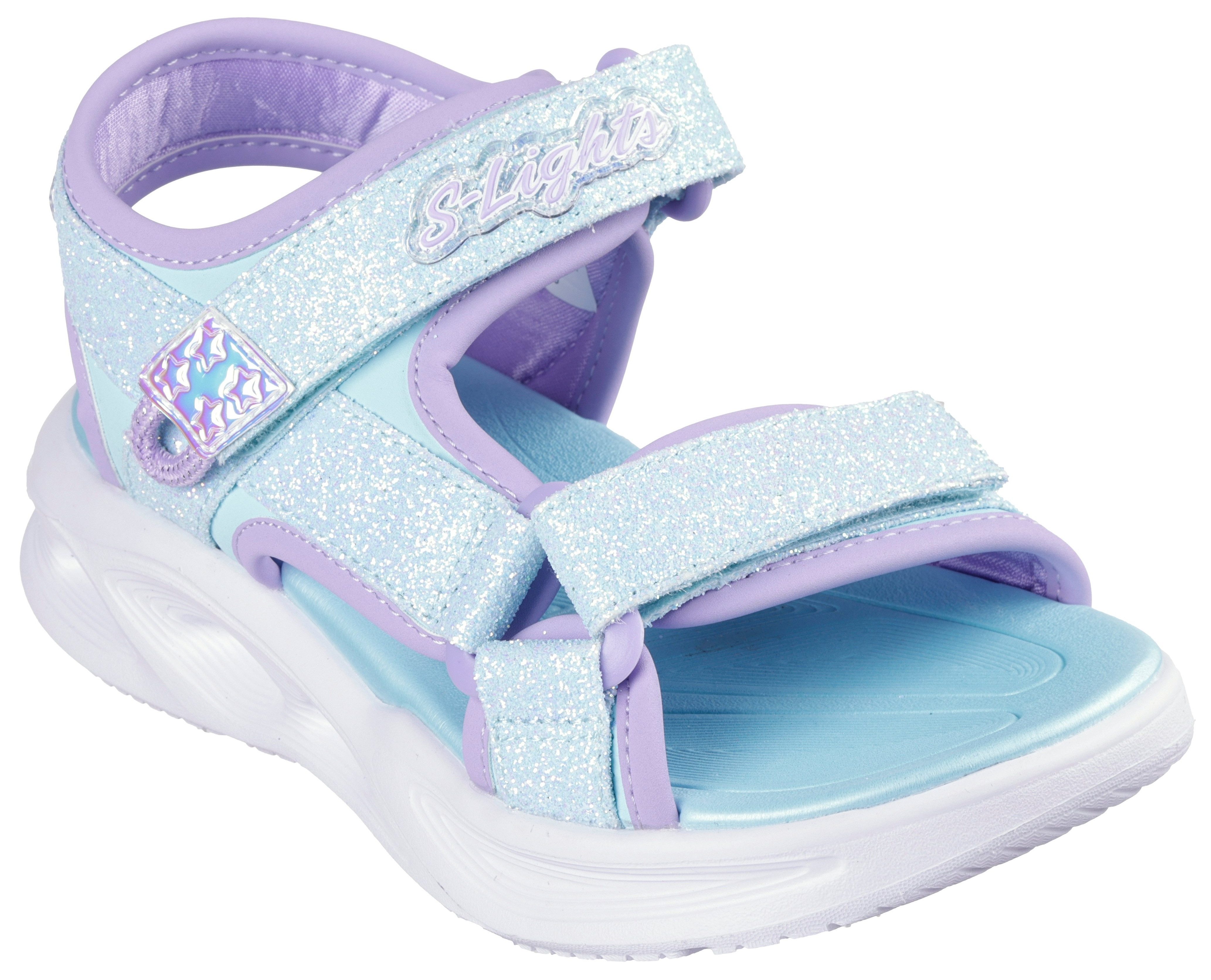 Skechers SOLA GLOW SANDAL Sandale, Klettschuh, günstig online kaufen