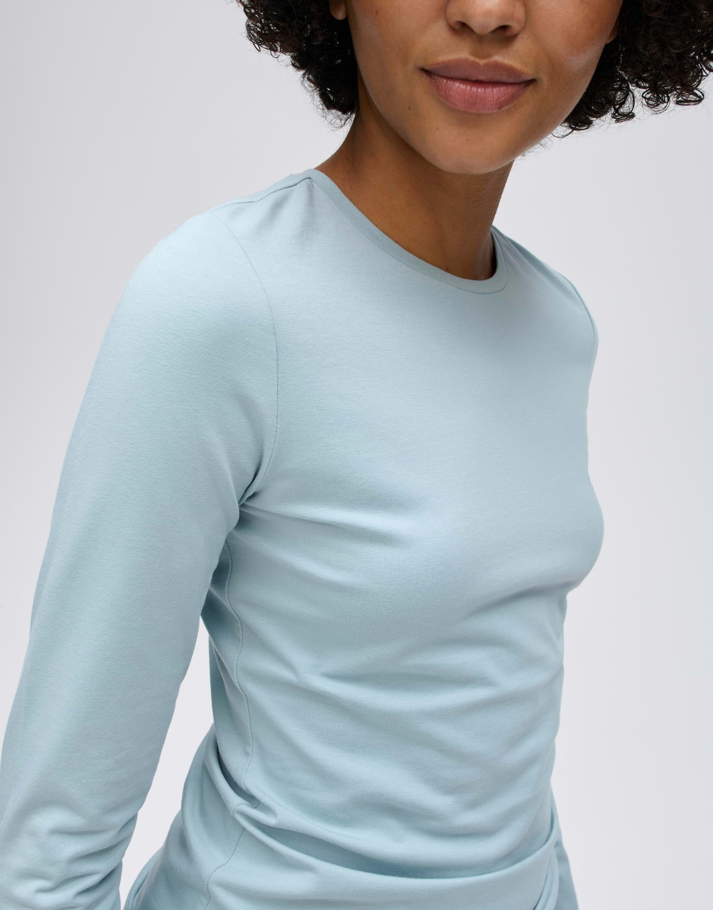 OPUS Langarmshirt SMILLA Slim Longsleeve aus Jersey – Bild 4 von 5