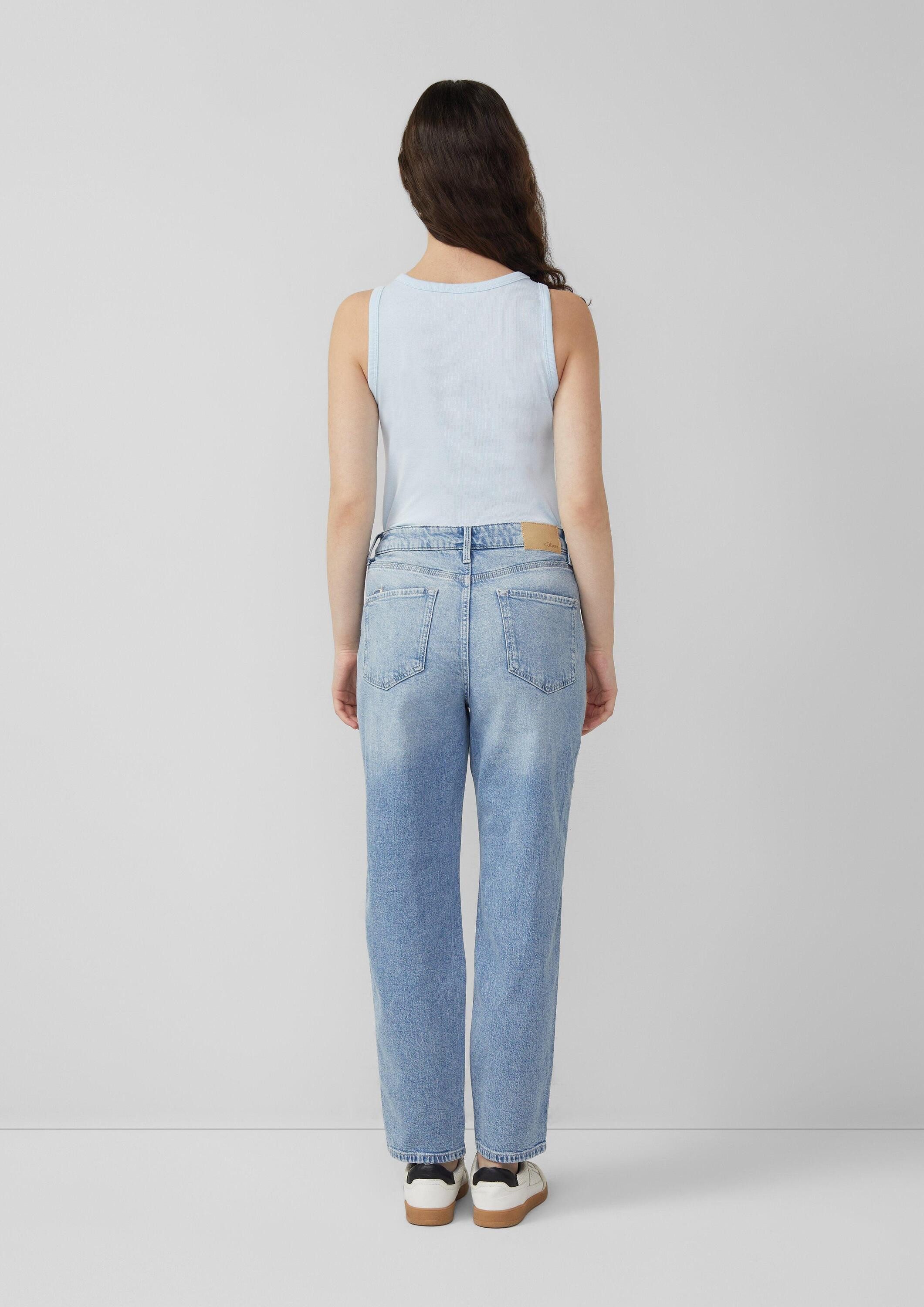 s.Oliver Muscleshirt T-Shirt Geripptes Tanktop