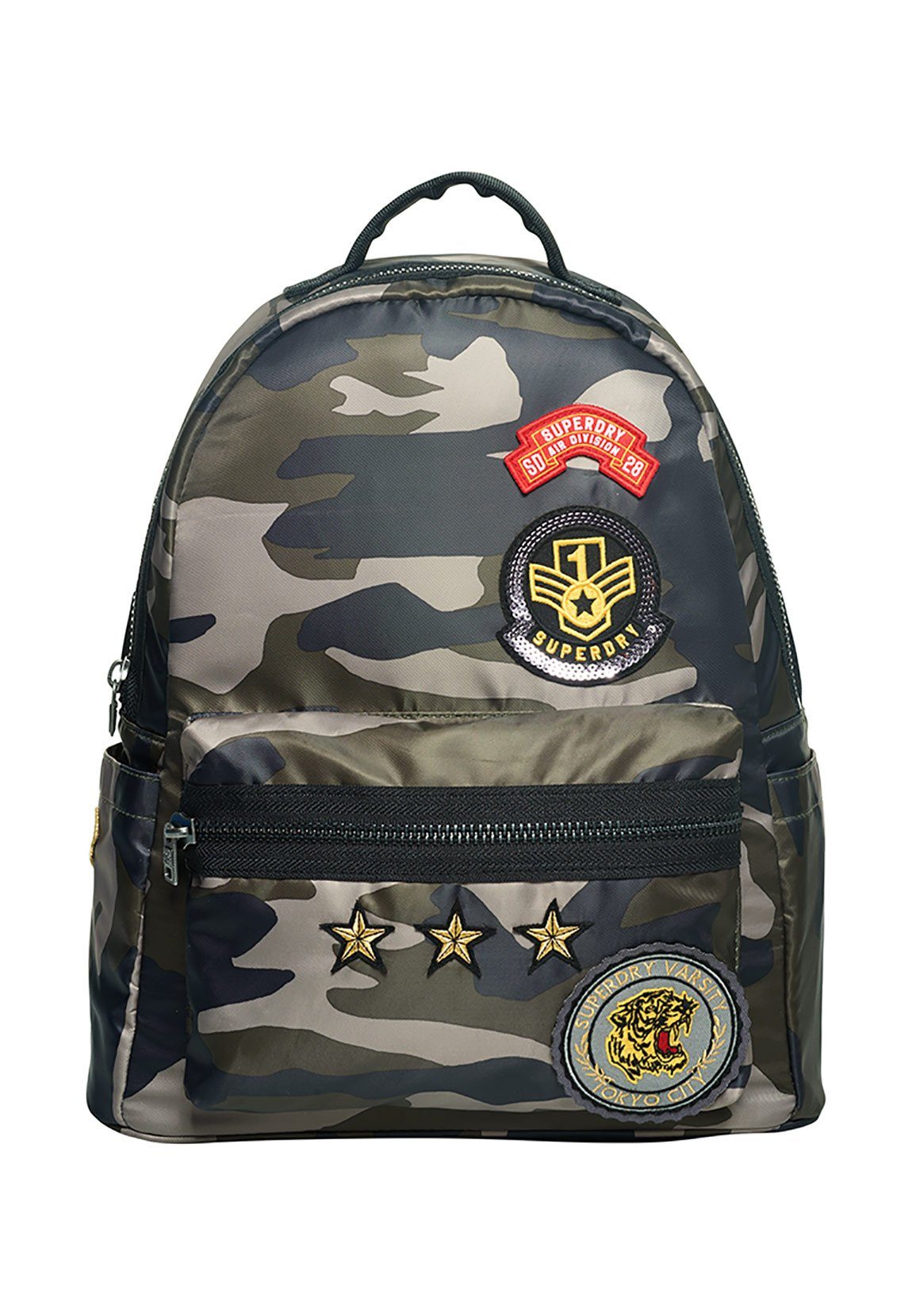 Superdry Rucksack Superdry Tasche MIDI BACKPACK Badged Camo