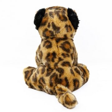 Teddys Rothenburg Kuscheltier Leopard 30 cm sitzend Plüschleopard braun