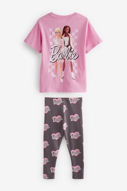Next Shirt & Leggings Lizenziertes Barbie T-Shirt und Leggings im Set (2-tlg)
