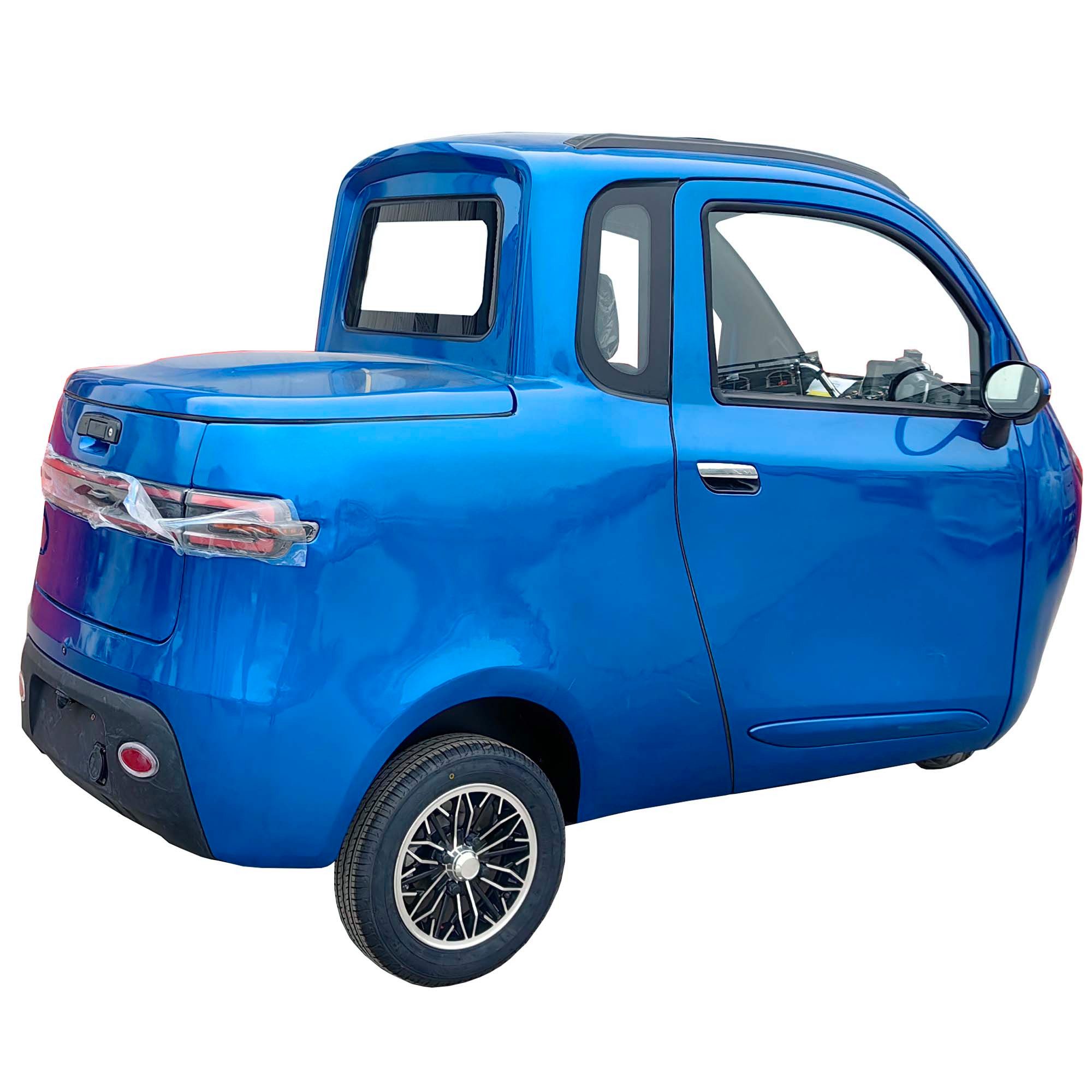 Urban Hopper E-Motorroller Urban Hopper Cabin Max Elektro-Kabinenroller mit Kofferraum, 1500 W, 25 km/h, bis 175 km Reichweite, 1500/3000 W Motor, Heizung, Kamera, Bluetooth