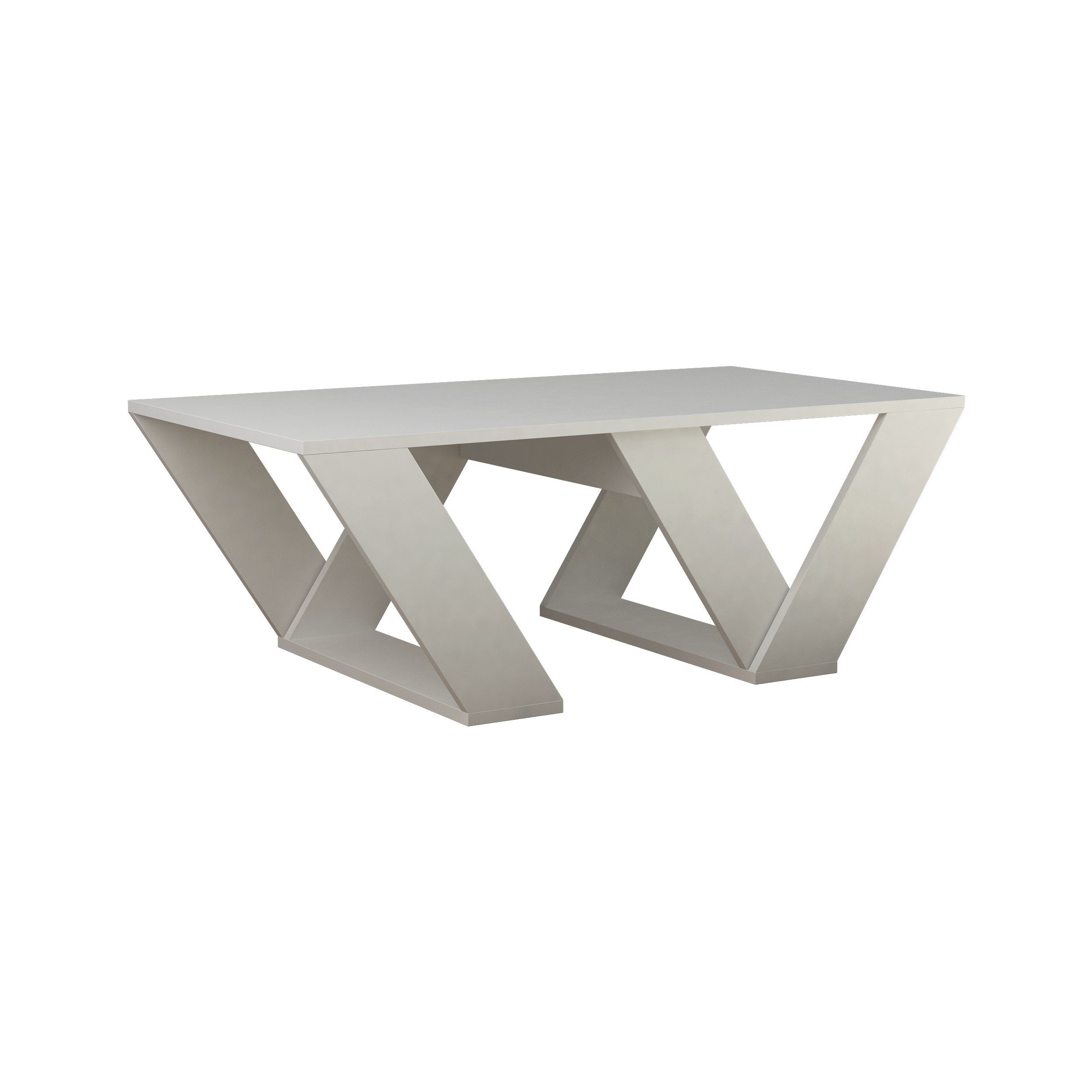 Decortie Couchtisch Pipra, Moderner Couchtisch, 110 x 60 x 40 cm