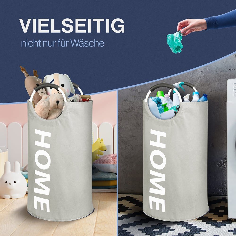 WELLENBORG Wäschekorb Wäschekörbe Laundry baskets faltbar günstig online kaufen
