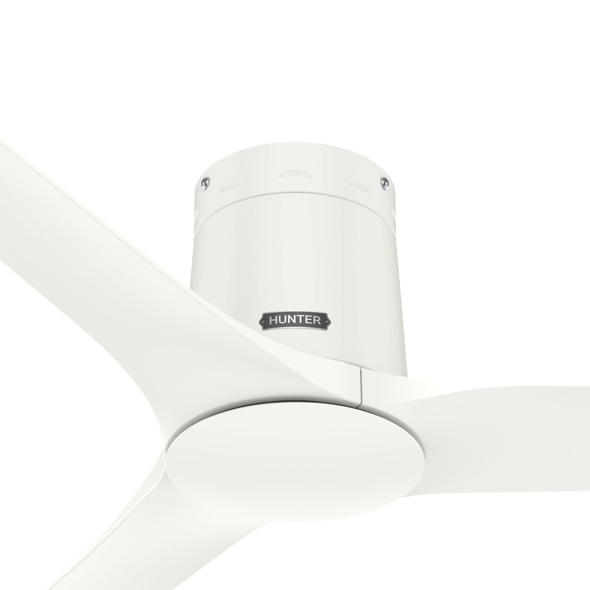 Hunter Deckenventilator Deckenventilator Athens LP Weiß mit Fernbedienung