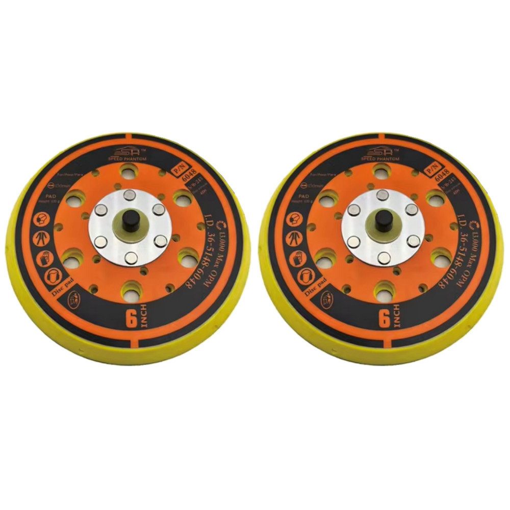 Schleifteller 2x 150mm passend für Geräte mit einem 5/16 x 24 Anschlussgewinde
