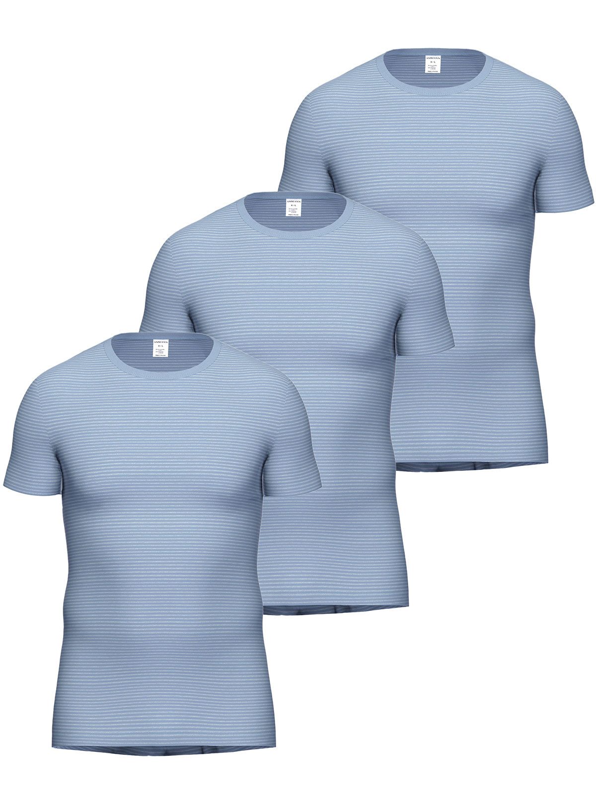 Unterziehshirt 3er Pack Shirt 1/2 Arm Day Classic / Jeans Feinrip