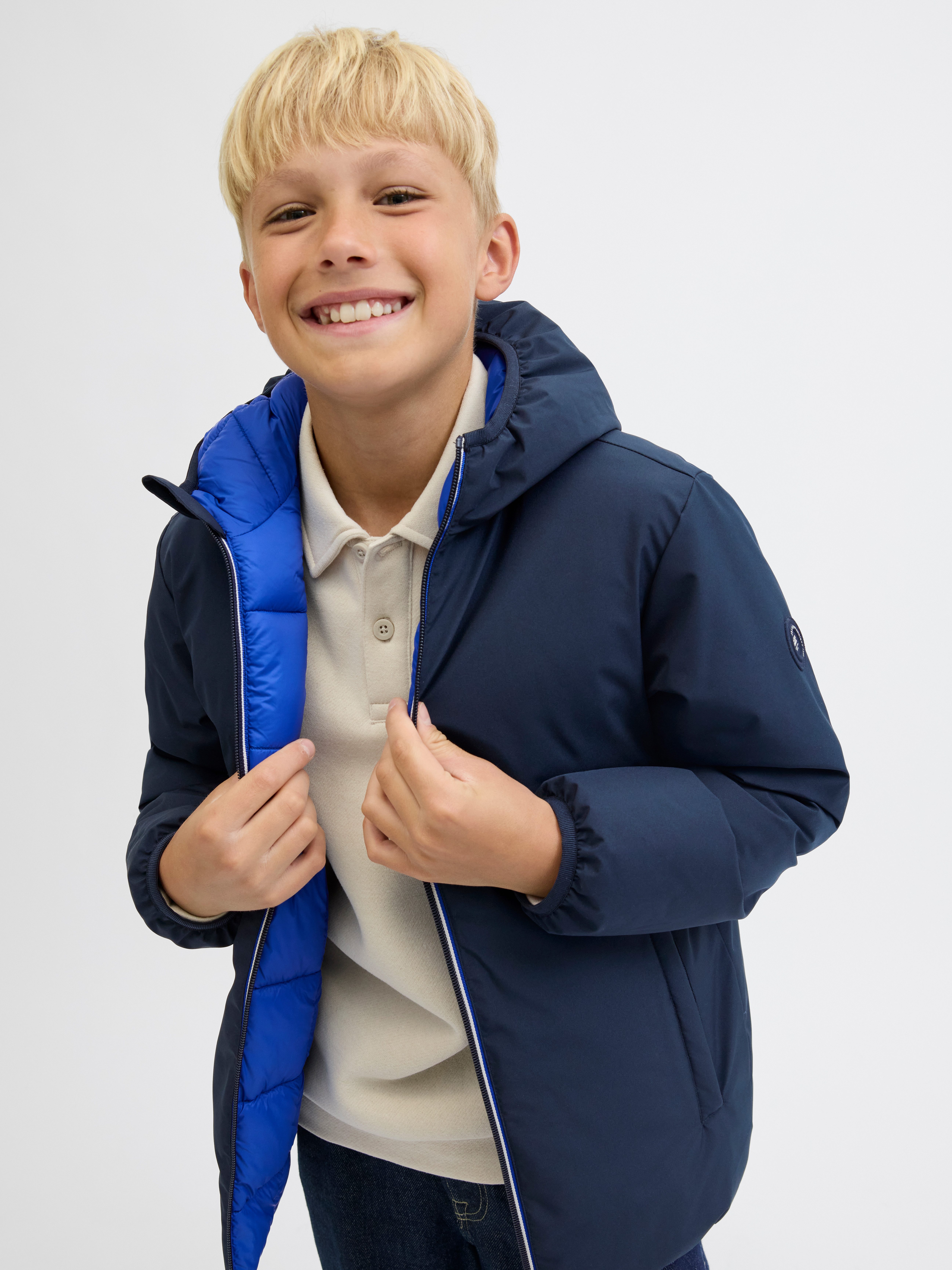 Jack & Jones Junior Outdoorjacke JJEBROOK REVERSIBLE JACKET SN JNR