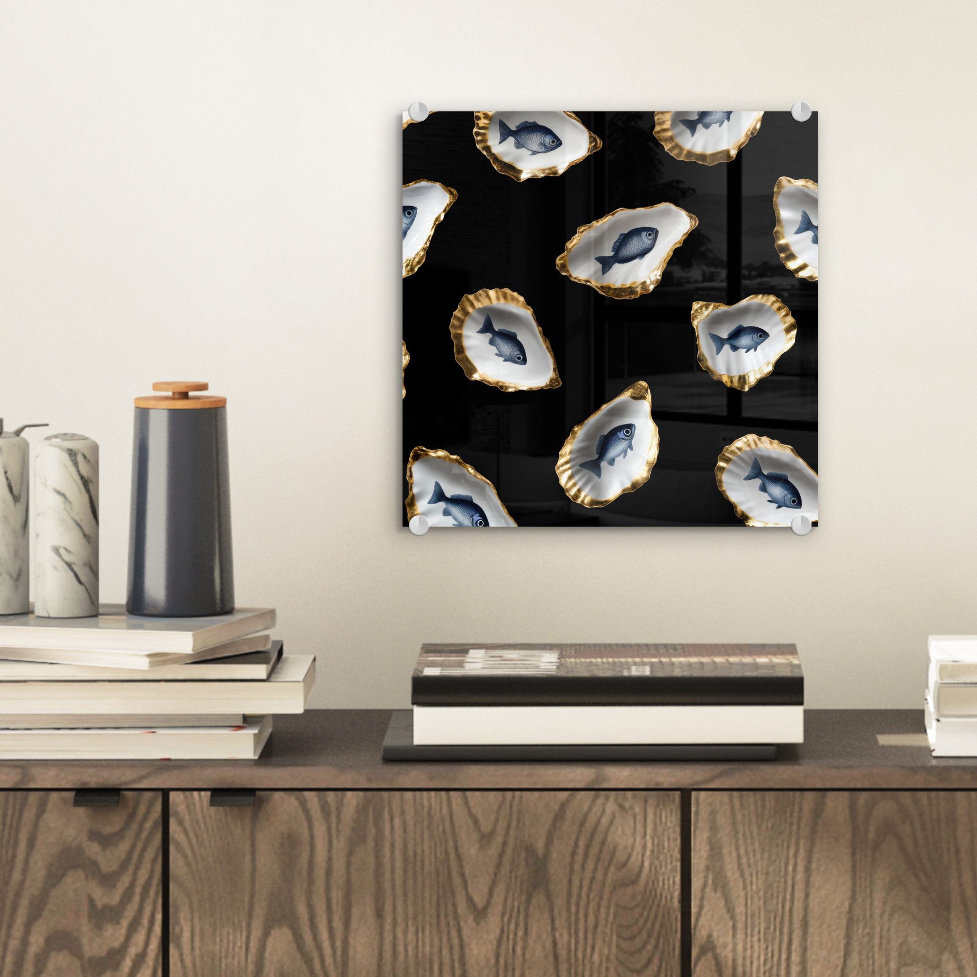 MuchoWow Acrylglasbild Austern - Fisch - günstig online kaufen