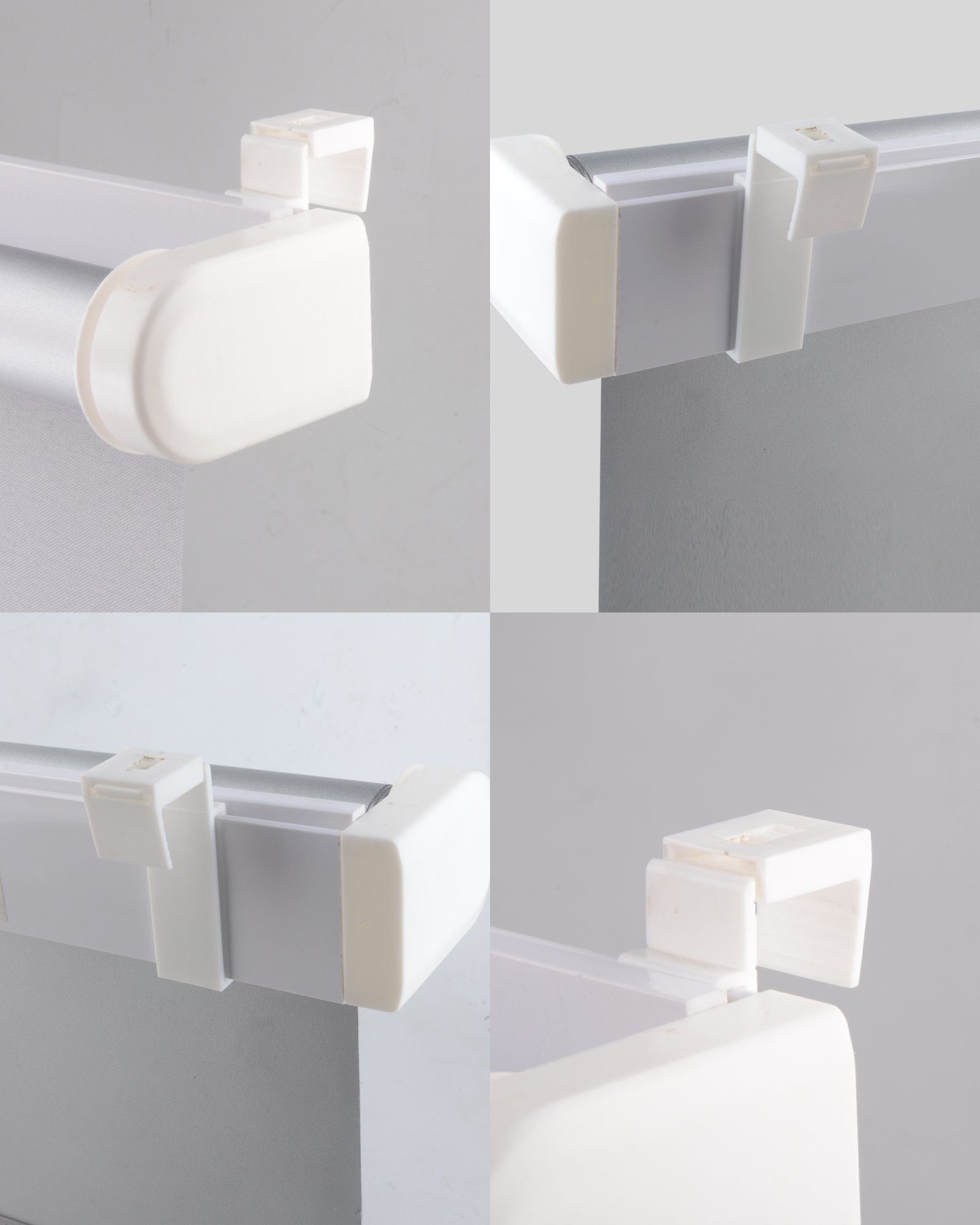Rollo Universal-Doppelrollo-Fenstertür-Klemmträger halter ohne Bohrhalterung, euroharry – Bild 4 von 4