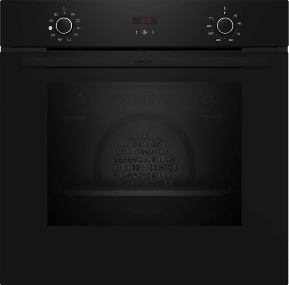 Backofen N 30 B1CVD0AK3 Einbau-Backofen mit Dampfunterstützung, Schwarz, EEK: A+