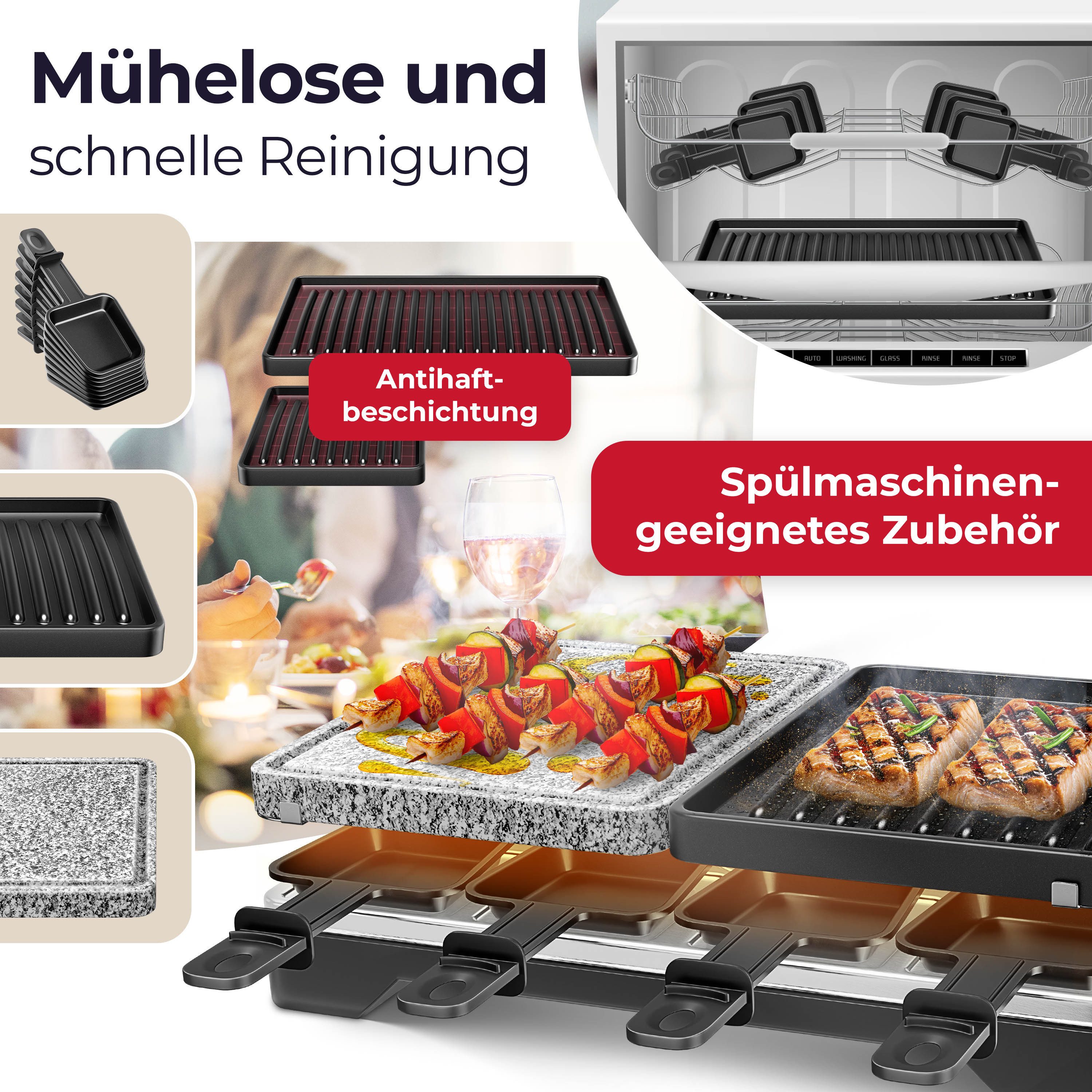 KESSER Raclette 1200 W - Bild 4