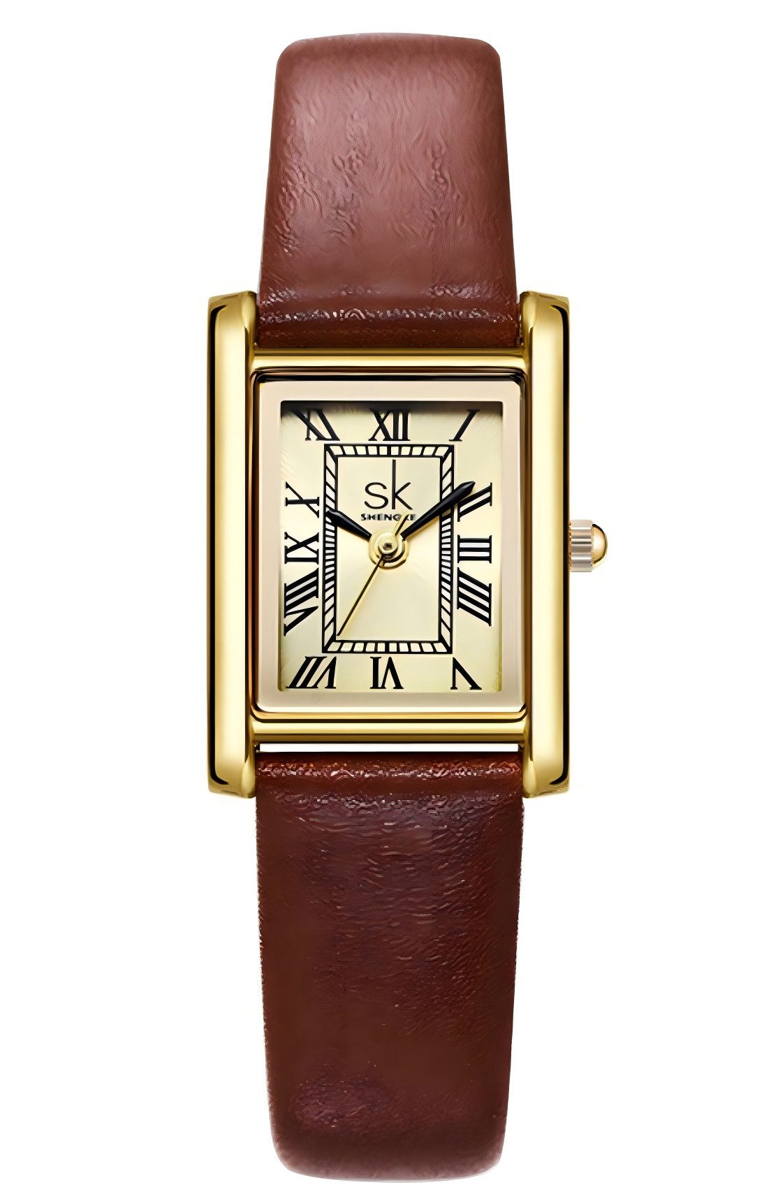ibettertec Quarzuhr Quarzuhr Armbanduhr Leder Damen günstig online kaufen
