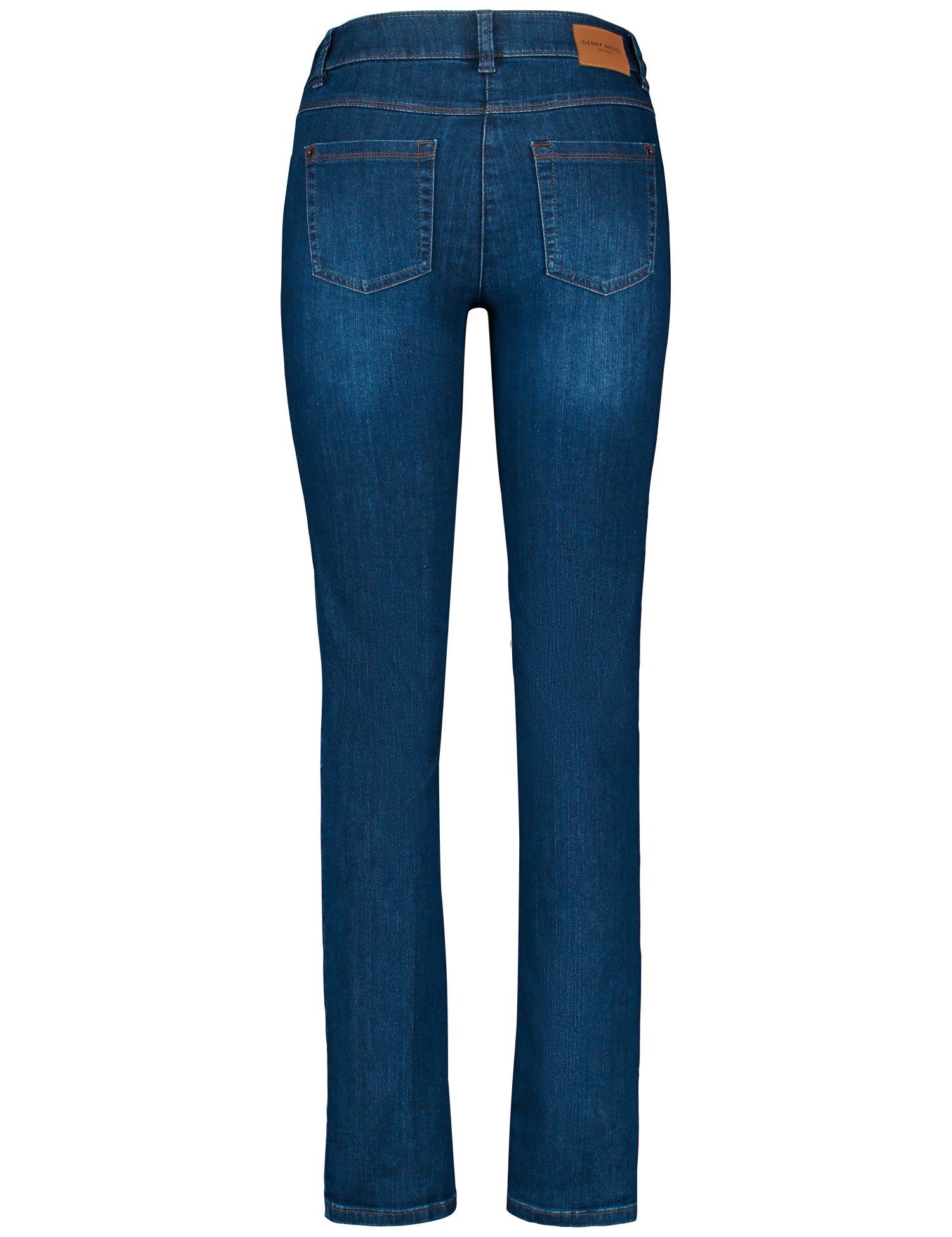 Jeans 5-Pocket WEBER Slimfit Best4me dark blue use mit Stretch-Jeans denim GERRY