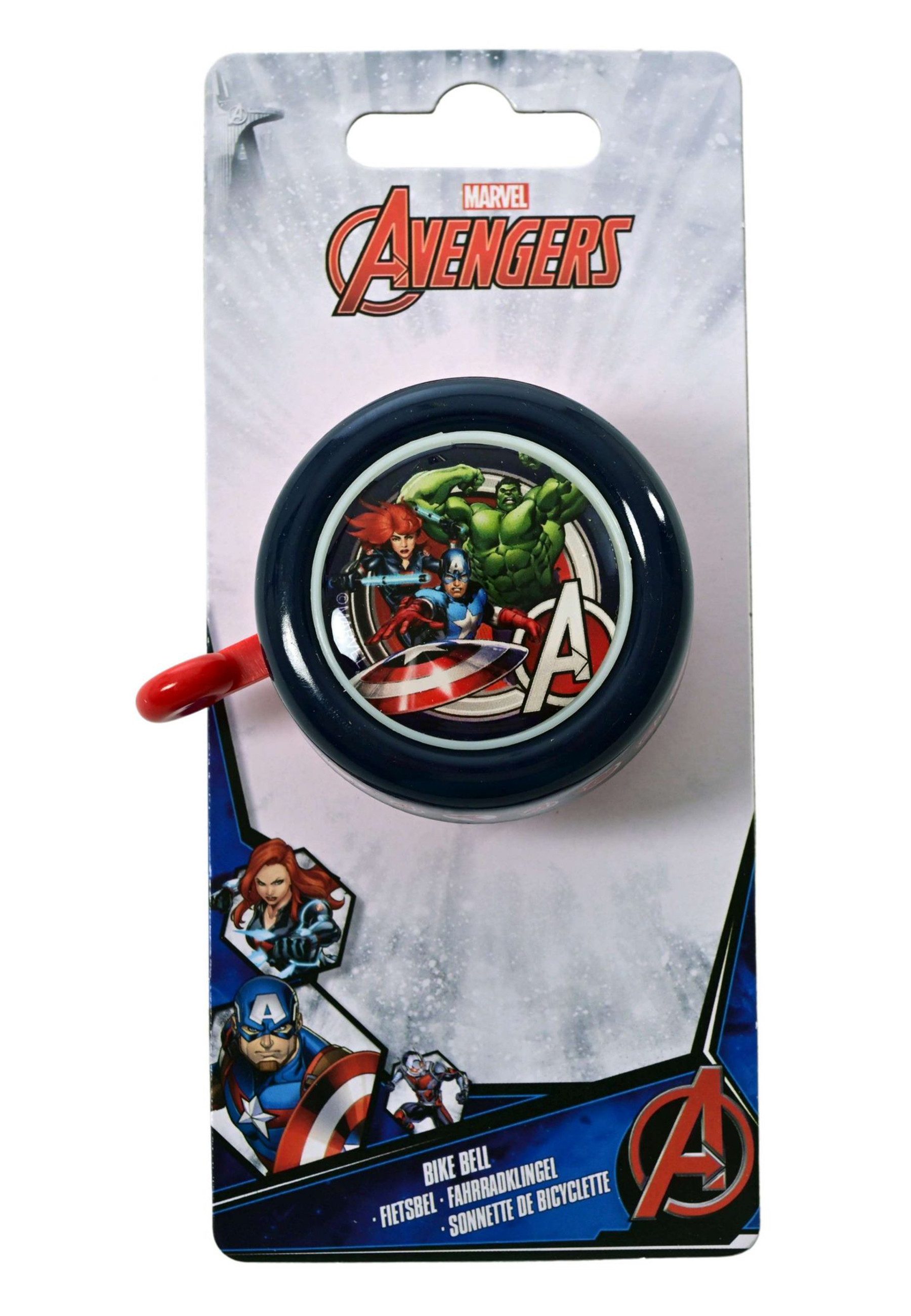 The AVENGERS Fahrradklingel Kinder Jungen Fahrradglocke Schelle