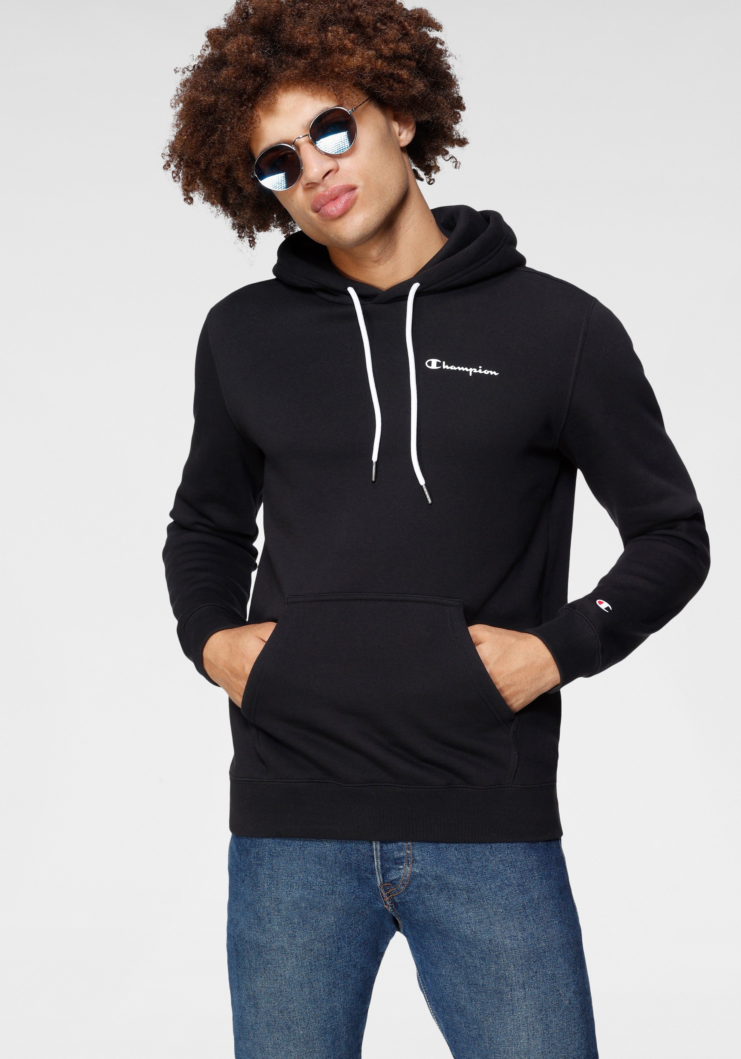 Champion Hooded Sweatshirt schwarz Kapuzensweatshirt