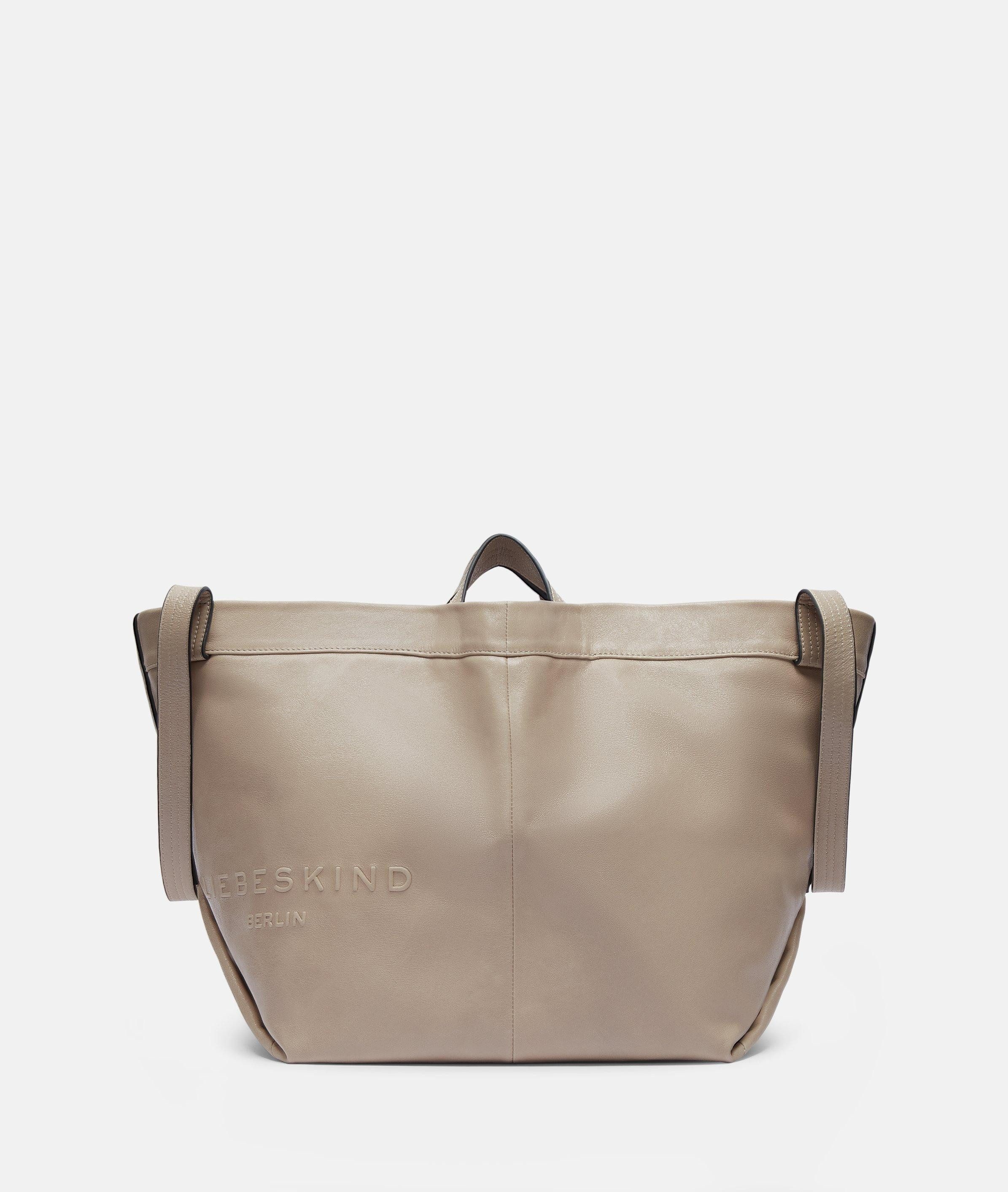Liebeskind Berlin Shopper Shopper, Großer Shopper aus weichem Lammleder
