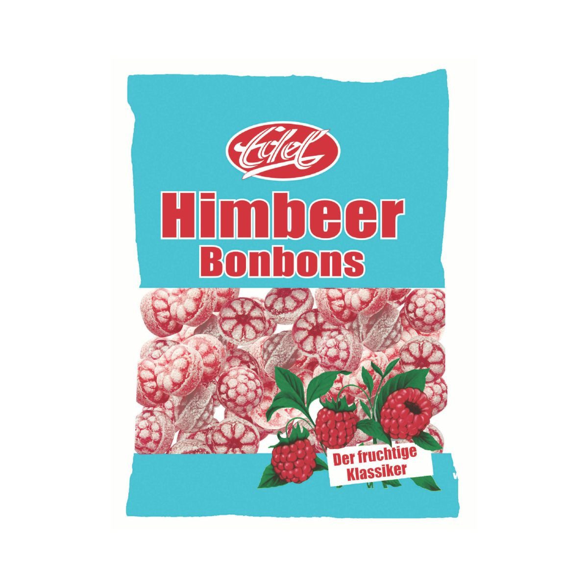 Edel Süßigkeit, Edel Himbeer Bonbons der fruchtige Klassiker Hartkaramelle 120g