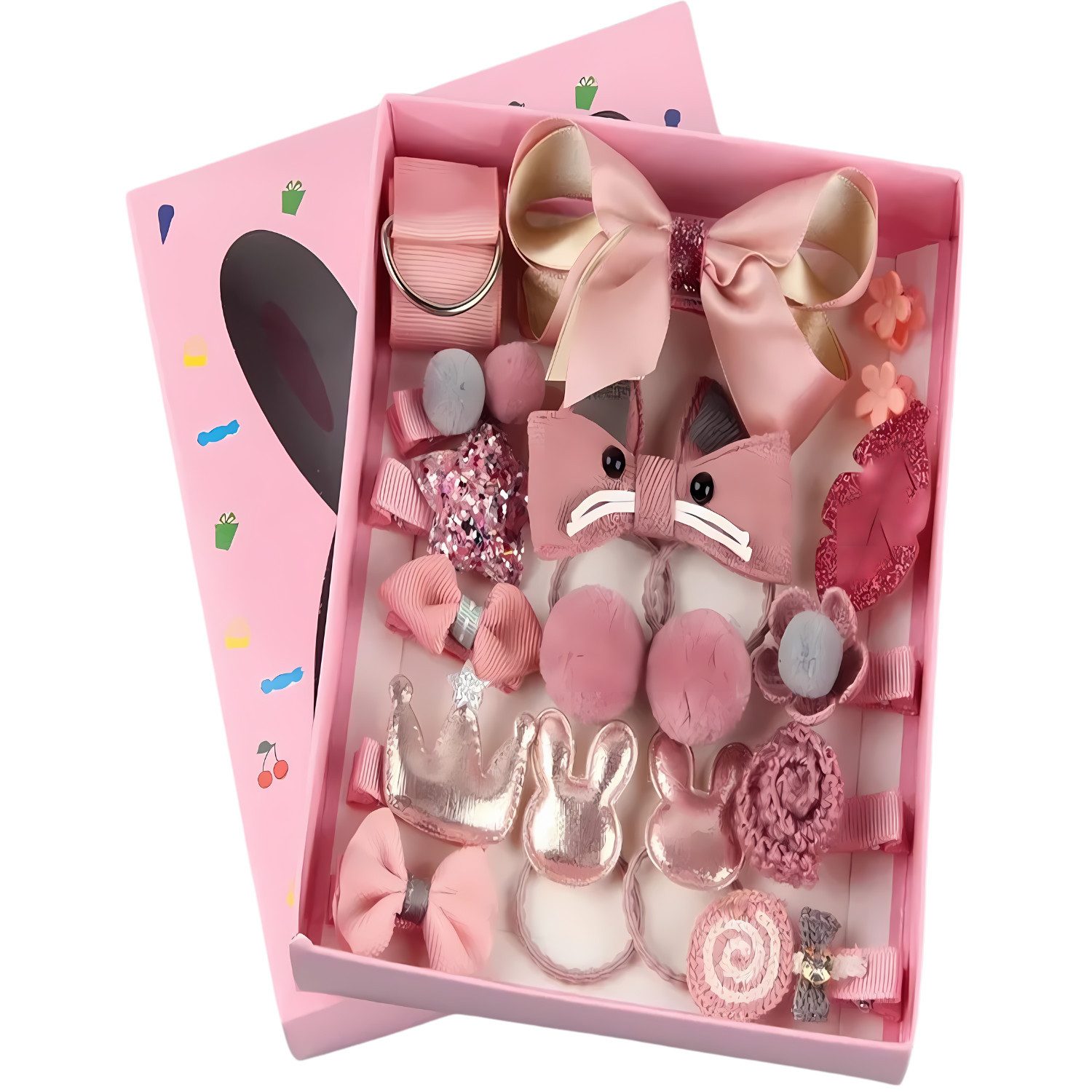 Haarspange 18er-Set Haarspangen für Mädchen, Baby-Haarspangen-Set