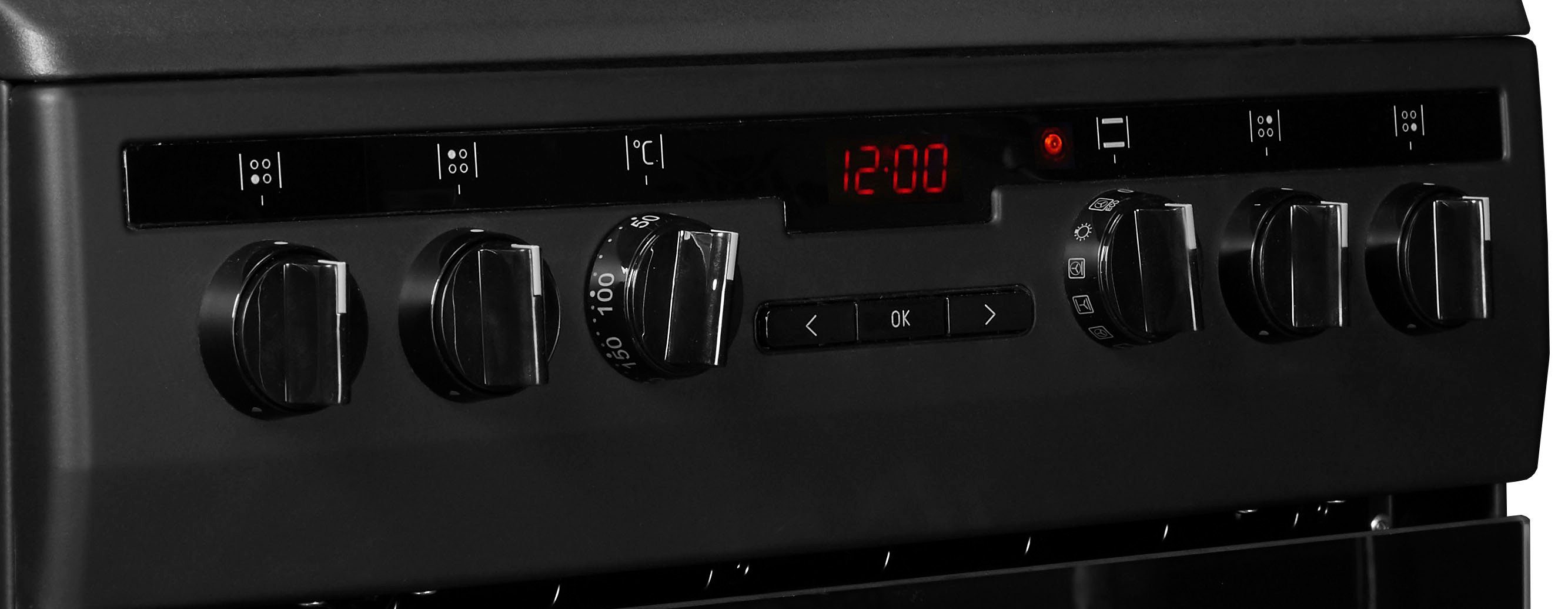 Amica Gas-Standherd SHEG 904 000 SM, Steam Clean, Komfortables Kochen und Backen mit bequemer Handhabung