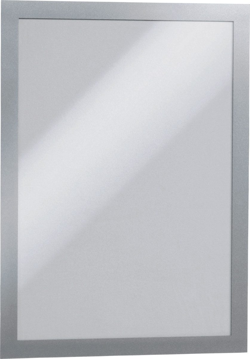 Fächermappe Magnetrahmen Duraframe Retail selbstklebend A3 silber (8 Stück)