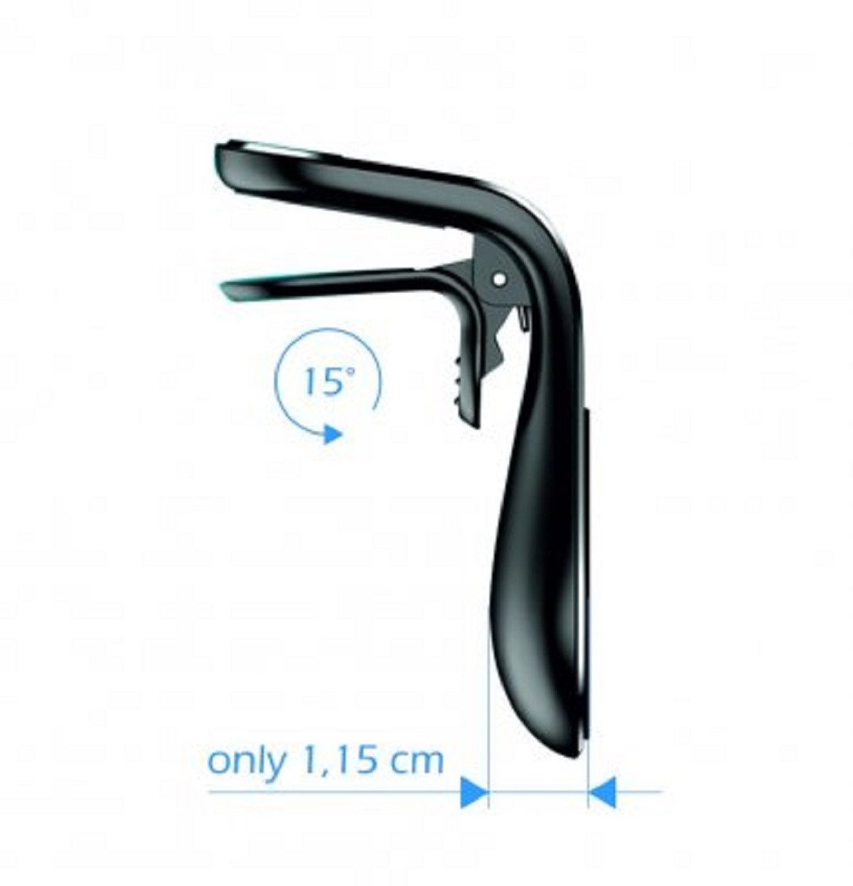 SWISSTEN Handy-Halterung Magnetic Car Holder Easy Mount Schmaler Magnet-Halter für Smartphones – Bild 4 von 5