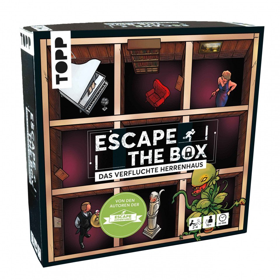 frechverlag Spiel, Escape The Box - Das verfluchte Herrenhaus - deutsch