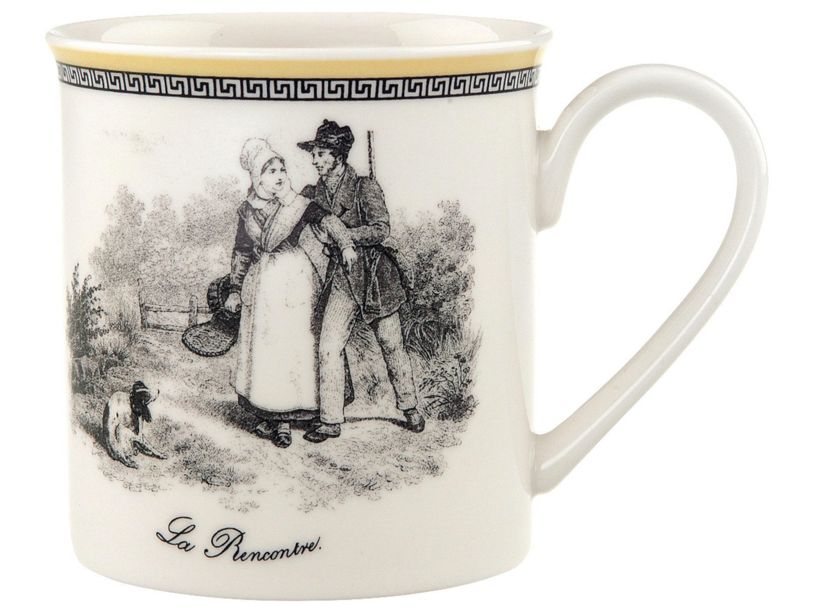 Becher Audun Chasse Becher mit Henkel 0,3 l