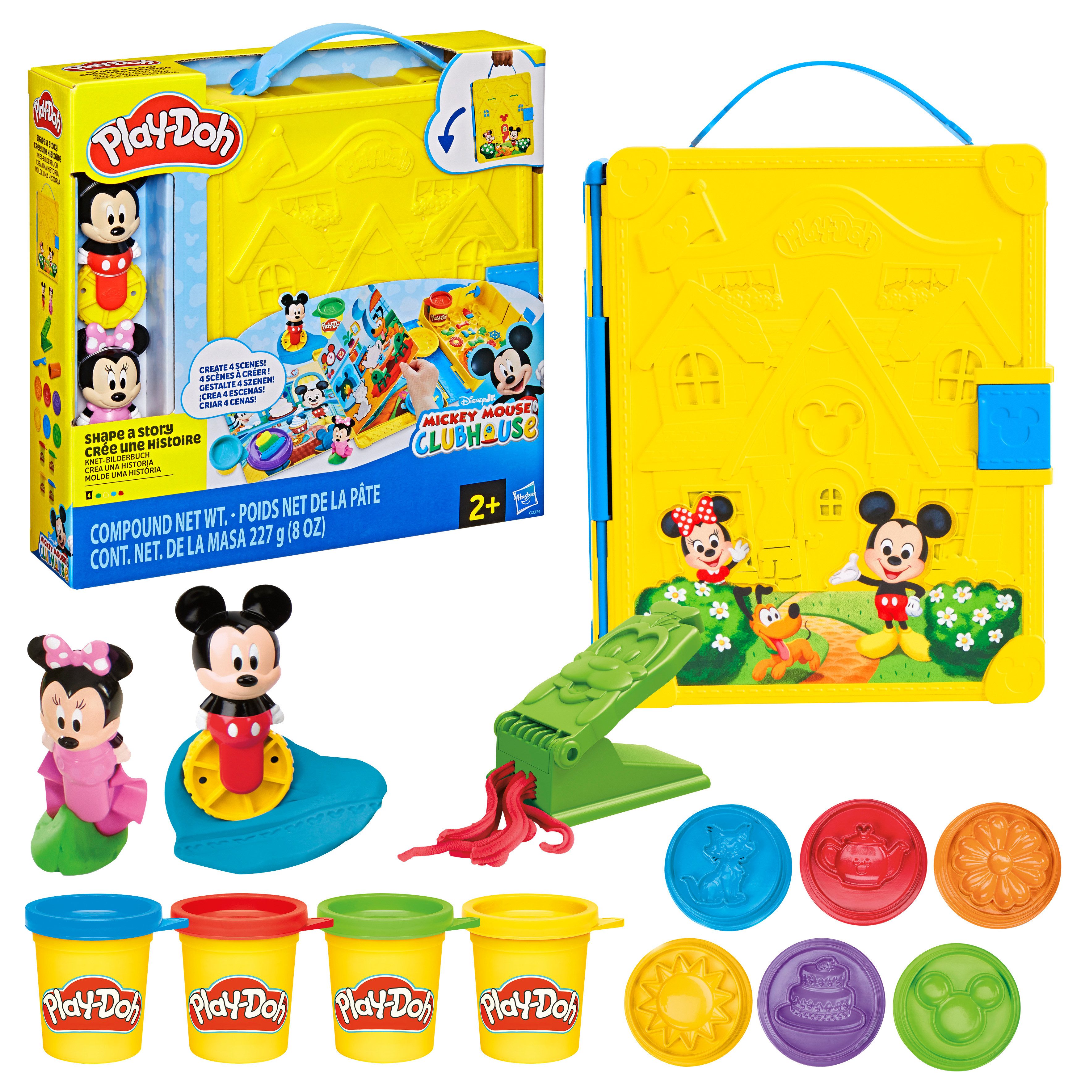 Hasbro Lernspielzeug PLAY-DOH Bilderbuch Disney Knete Junior